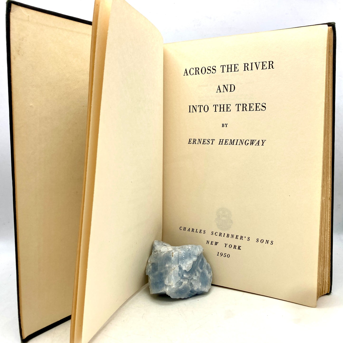 HEMINGWAY, Ernest "Across the River and Into the Trees" [Scribners, 1950] 1st Edition