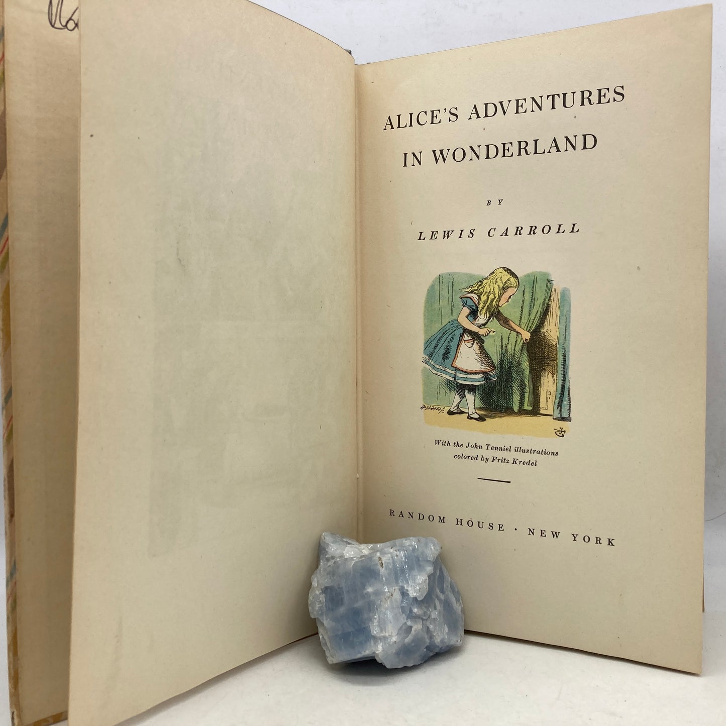CARROLL, Lewis "Alice in Wonderland/Through the Looking Glass" [Random House, 1946]