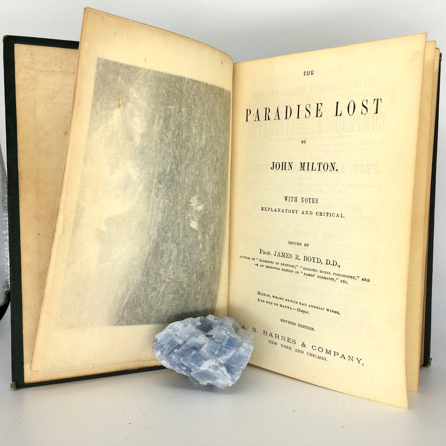 MILTON, John “Paradise Lost” [AS Barnes & Co, c1870] - Buzz Bookstore