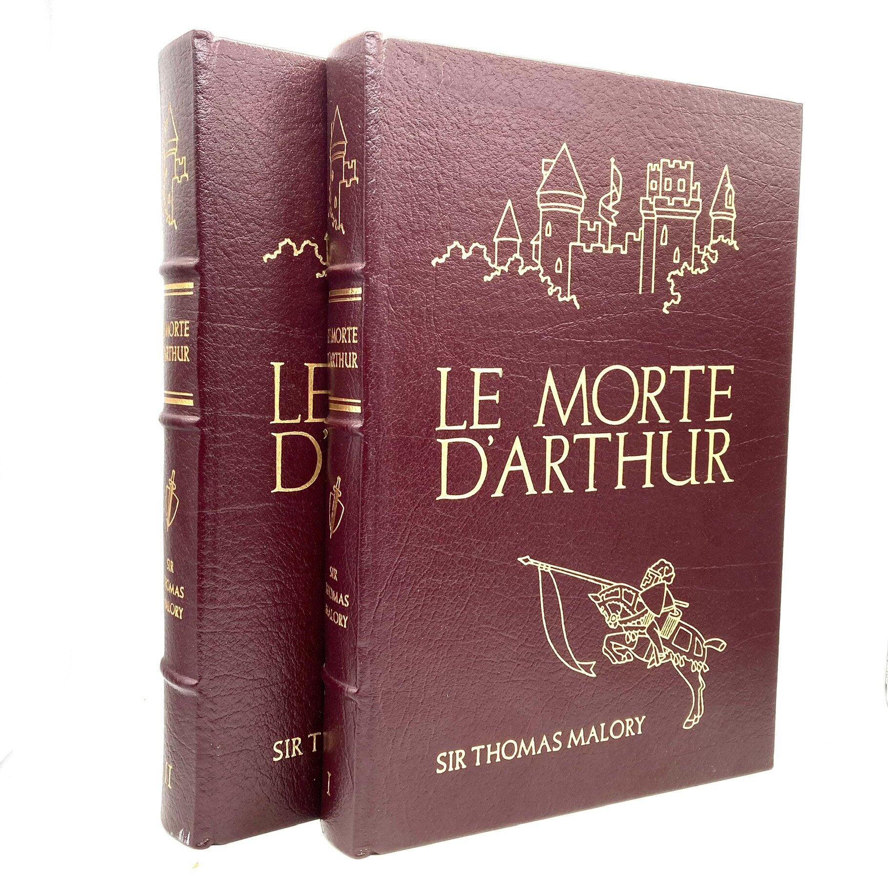 MALLORY, Sir Thomas "La Morte d'Arthur" [Easton Press, 1983] - 2 Volume Set - Buzz Bookstore