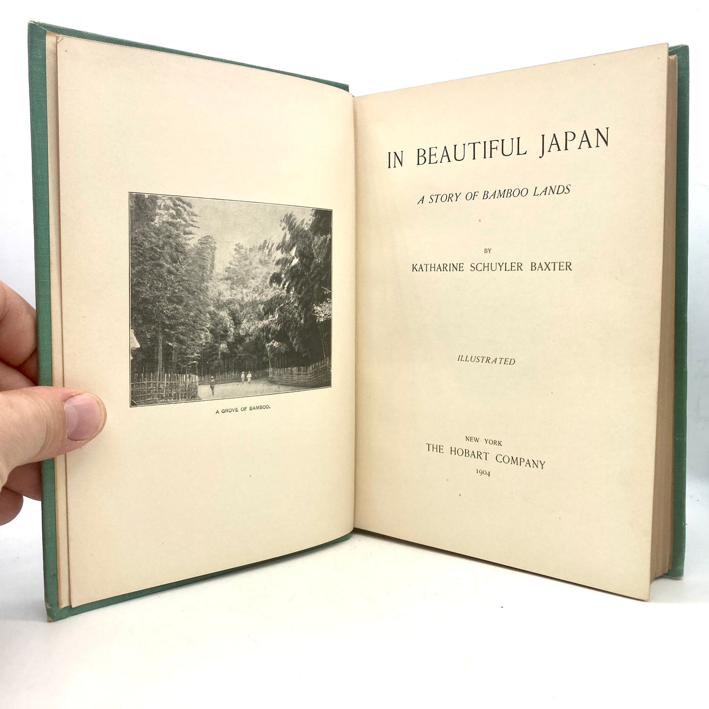 BAXTER, Katharine Schuyler "In Beautiful Japan" [The Hobart Company, 1904] - Buzz Bookstore