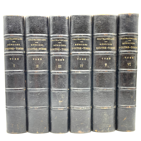 CHATEUBRIAND, François-René "Memoires d'Outre-Tombe" [Garnier Freres, c1890s]