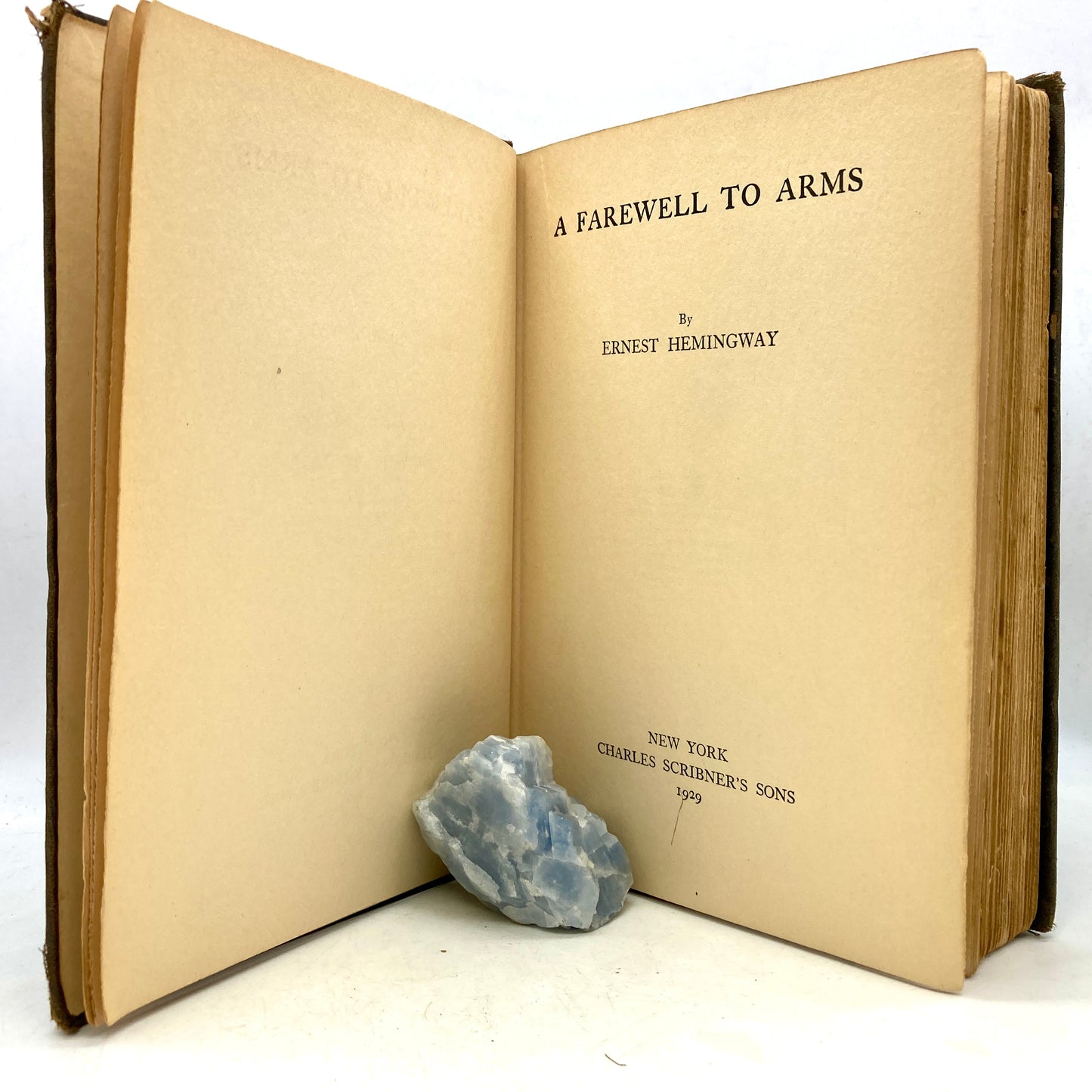 HEMINGWAY, Ernest "A Farewell to Arms" [Scribners, 1929] 1st Edition/5th Printing