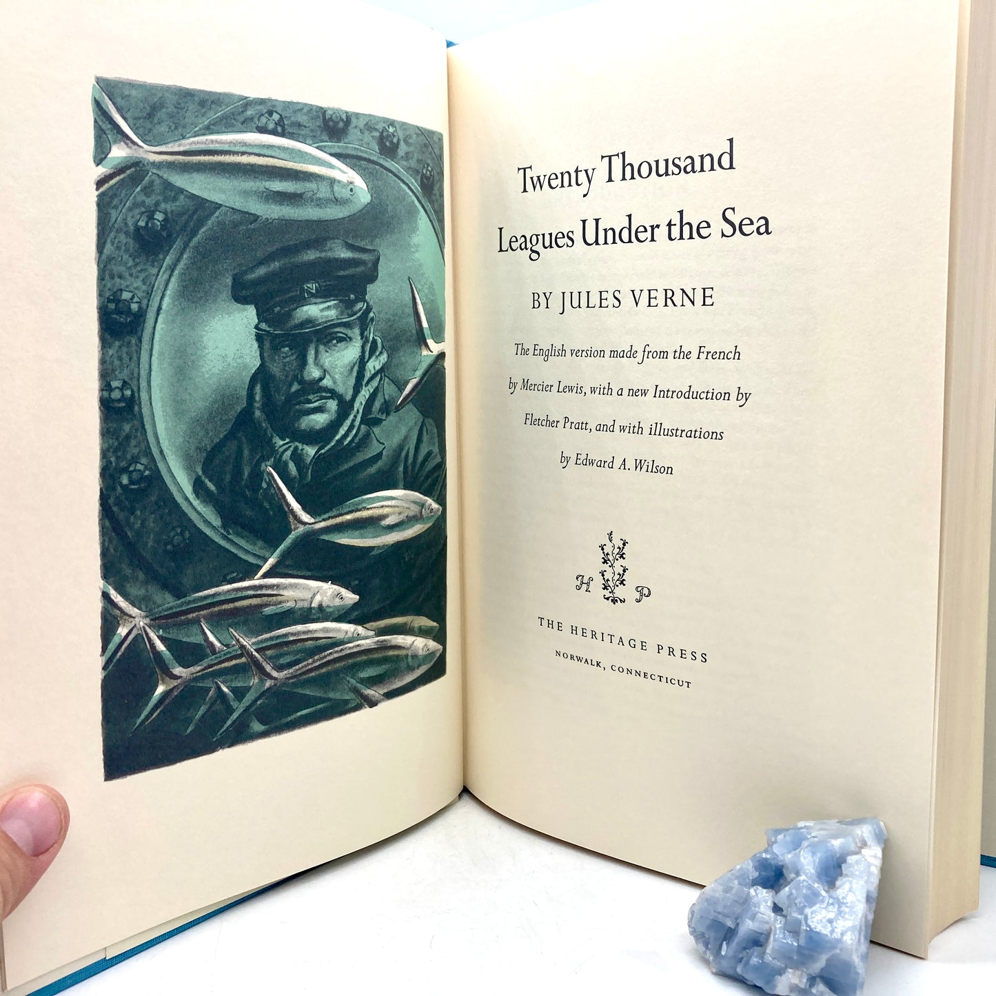 VERNE, Jules "Twenty Thousand Leagues Under the Sea" [Heritage Press, 1956]