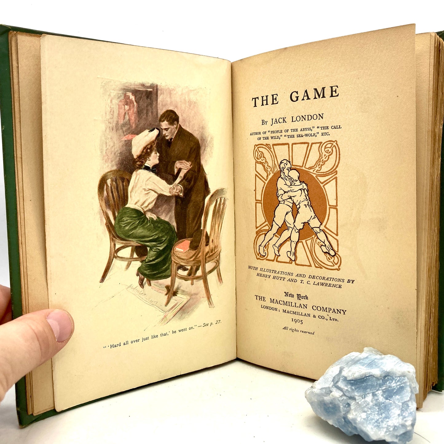 LONDON, Jack "The Game" [Macmillan, 1905] 1st Edition
