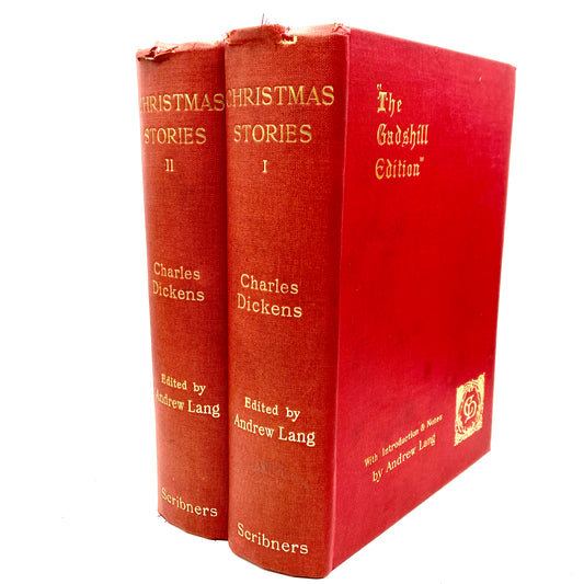 DICKENS, Charles "Christmas Books" [Chapman & Hall, 1898] Illustrated