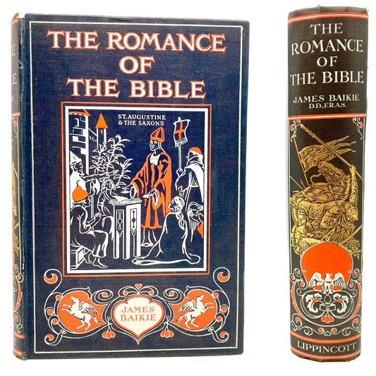 BAIKIE, James "The Romance of the Bible" [J.B. Lippincott, c1920]
