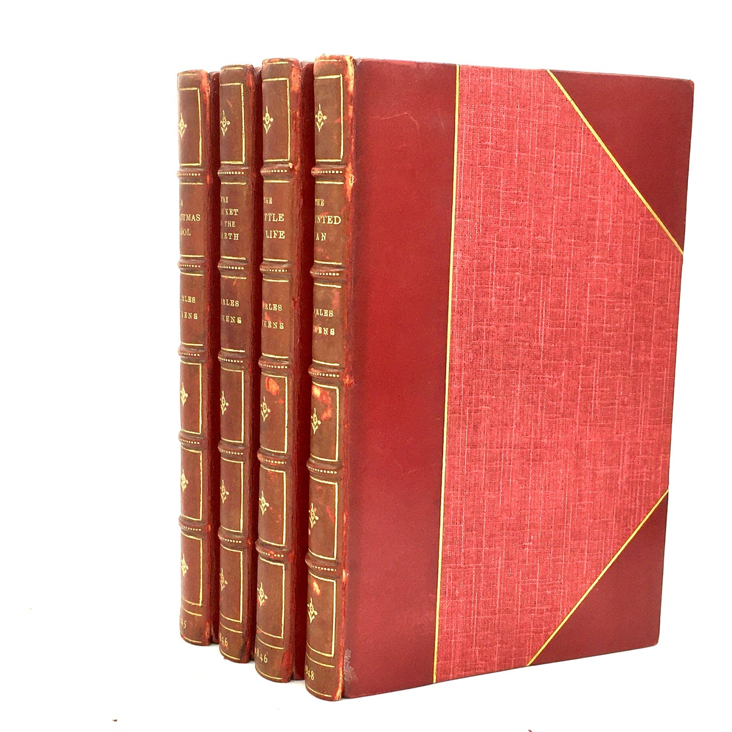 DICKENS, Charles. Complete Set of "Christmas Books" - 5 Volumes, 1845-1848 - Buzz Bookstore