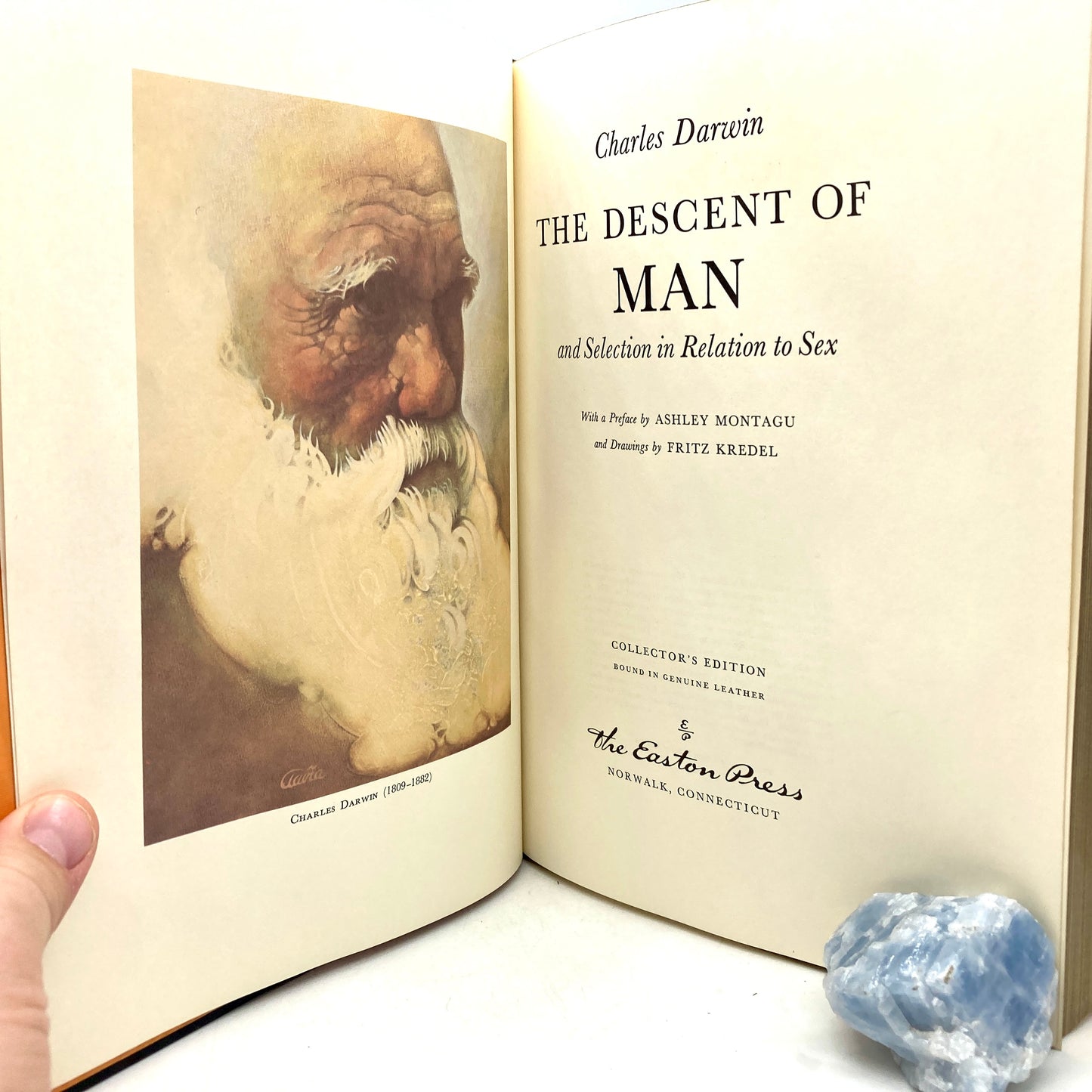DARWIN, Charles "The Descent of Man" [Easton Press, 1979]