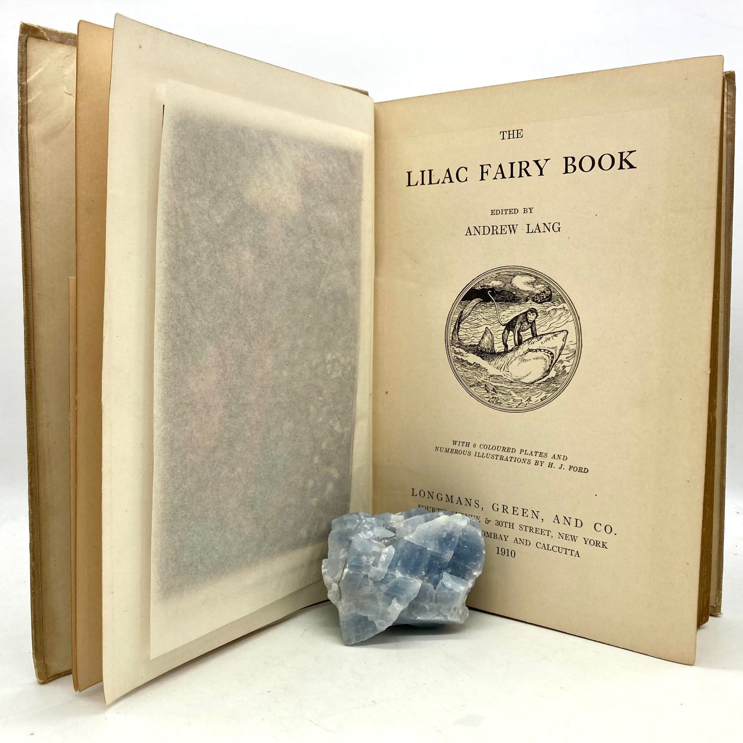 LANG, Andrew "The Lilac Fairy Book" [Longmans, Green & Co, 1910] 1st Edition - Buzz Bookstore