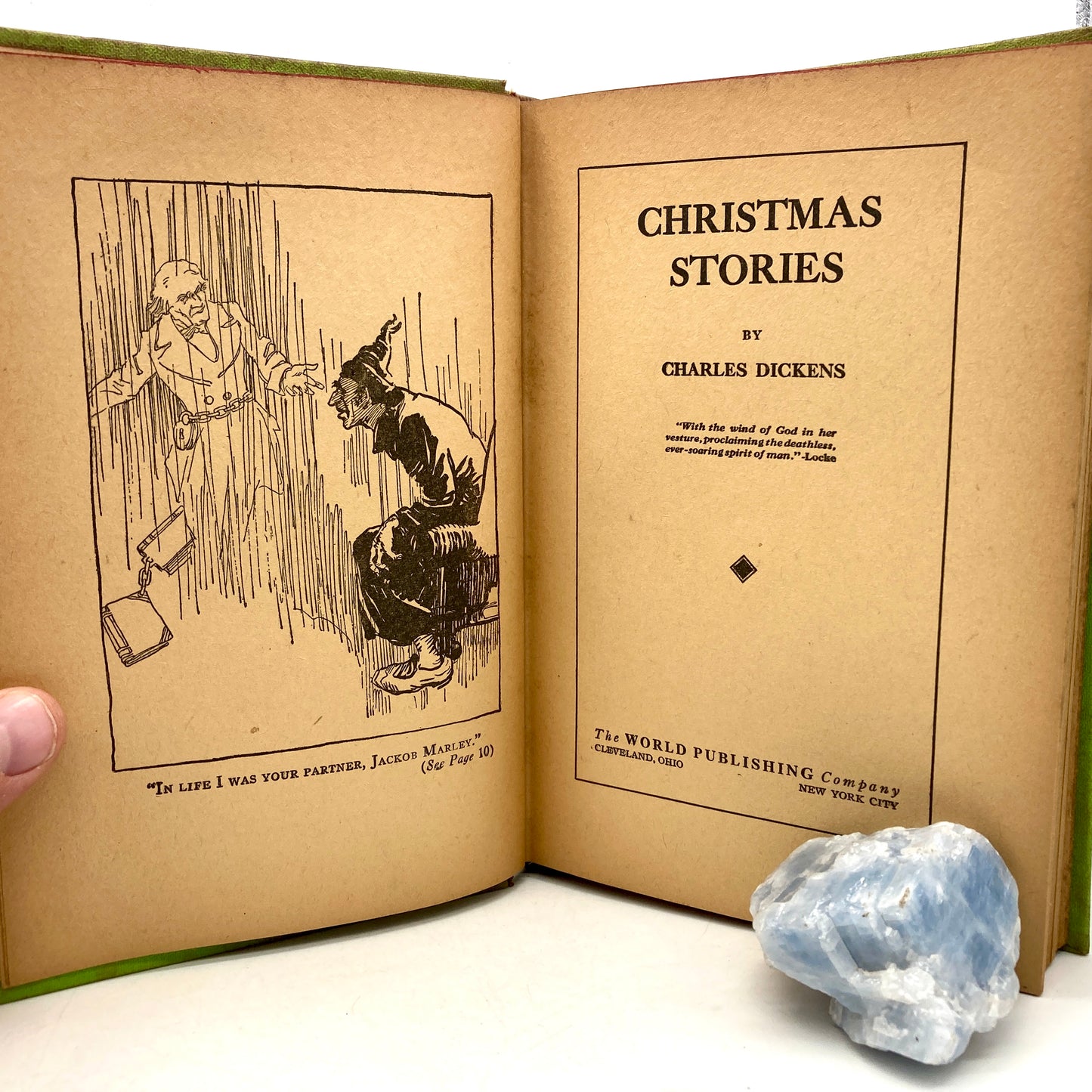 DICKENS, Charles "Christmas Stories" [World Publishing Company, 1946]