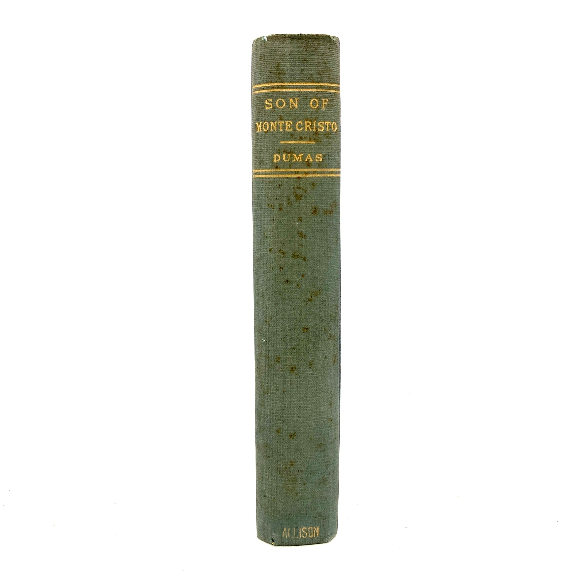 DUMAS, Alexandre "The Son of Monte Cristo" [Wm. L. Allison, 1884] - Buzz Bookstore