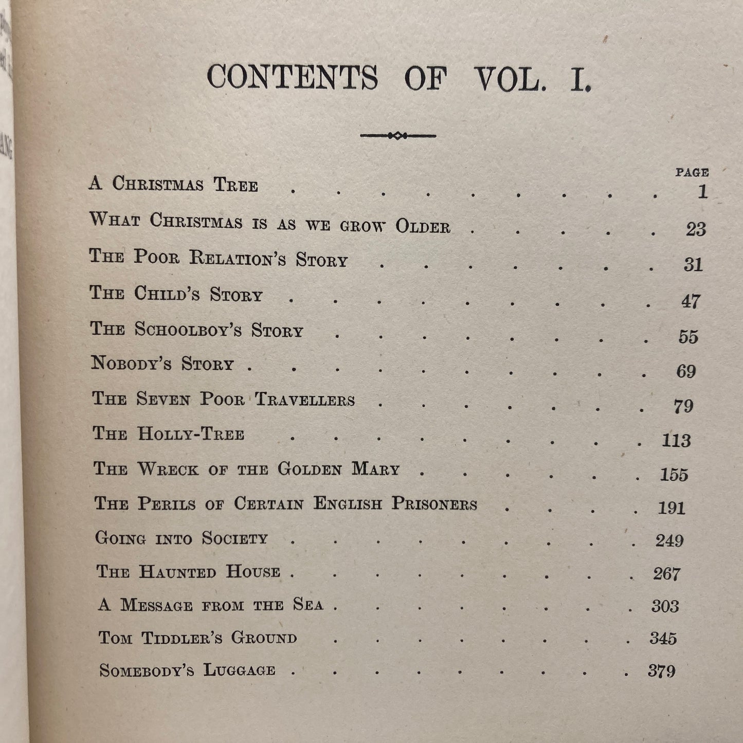 DICKENS, Charles "Christmas Books" [Chapman & Hall, 1898] Illustrated