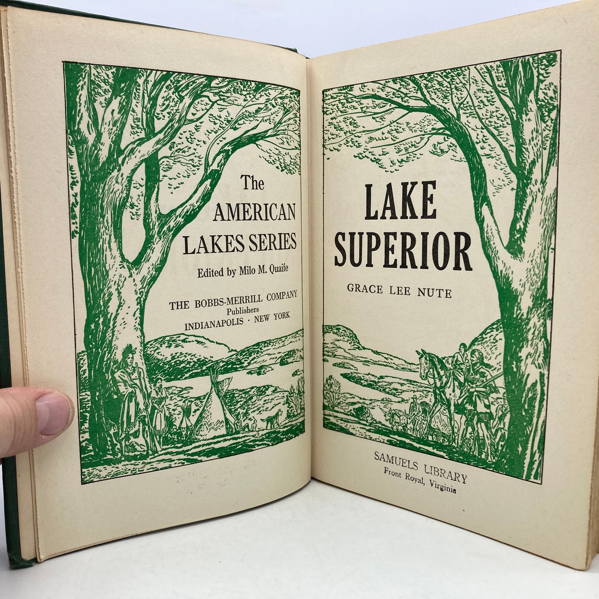 NUTE, Grace Lee "Lake Superior" [Bobbs Merrill, 1944] - Buzz Bookstore