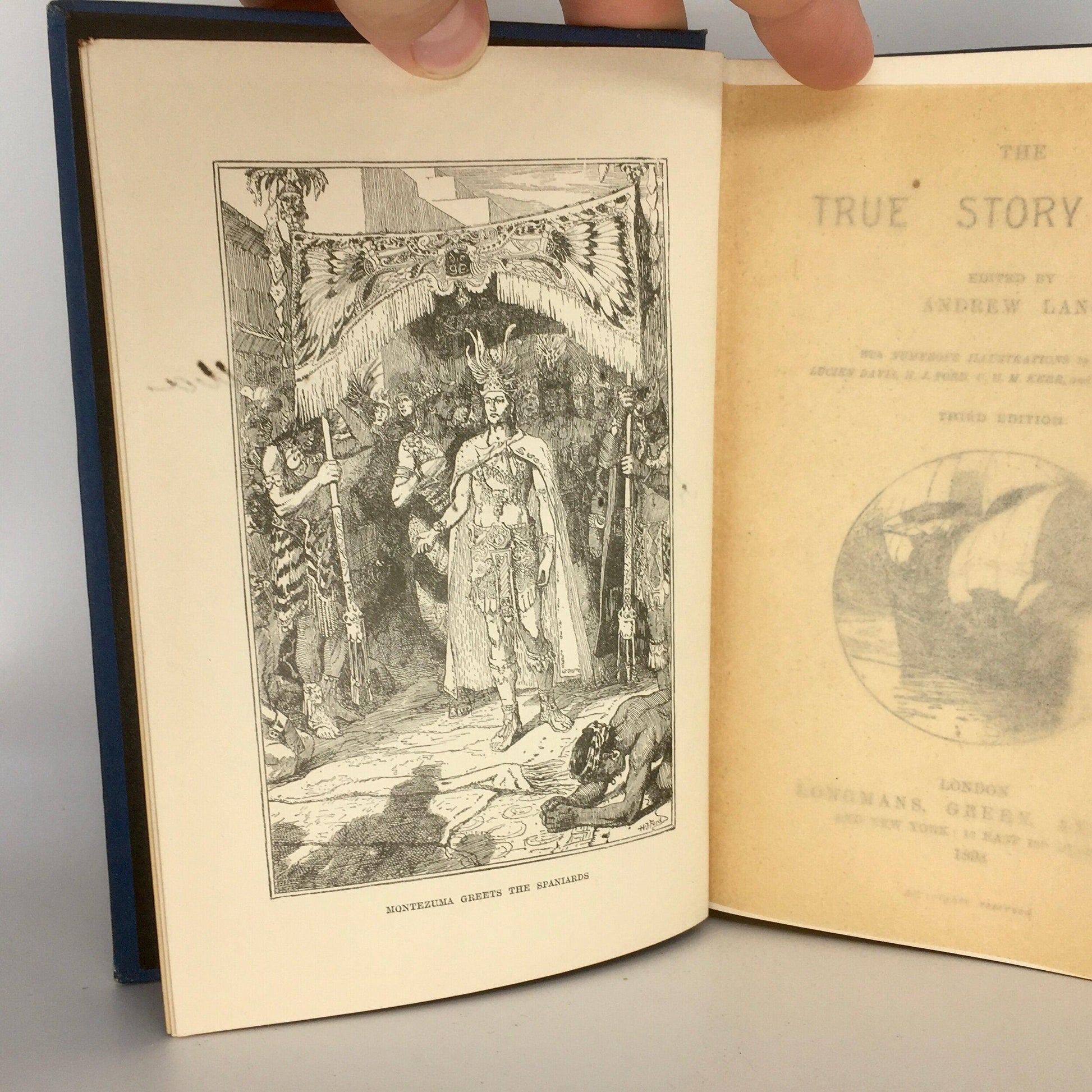 LANG, Andrew “The True Story Book” [Longmans, Green & Co, 1894] 3rd Edition - Buzz Bookstore