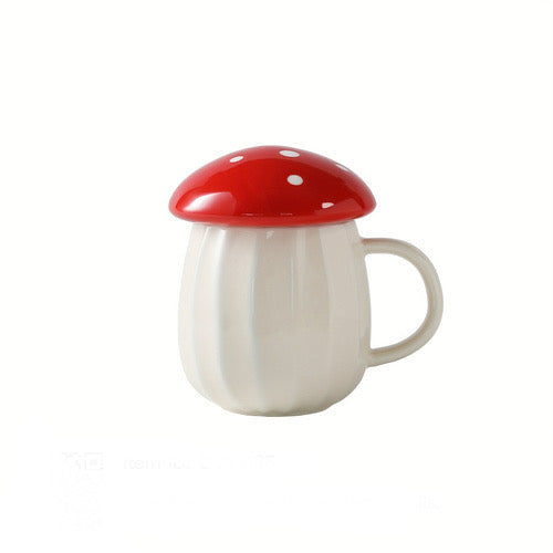 Mushroom Tea Mug with Lid - Buzz Bookstore