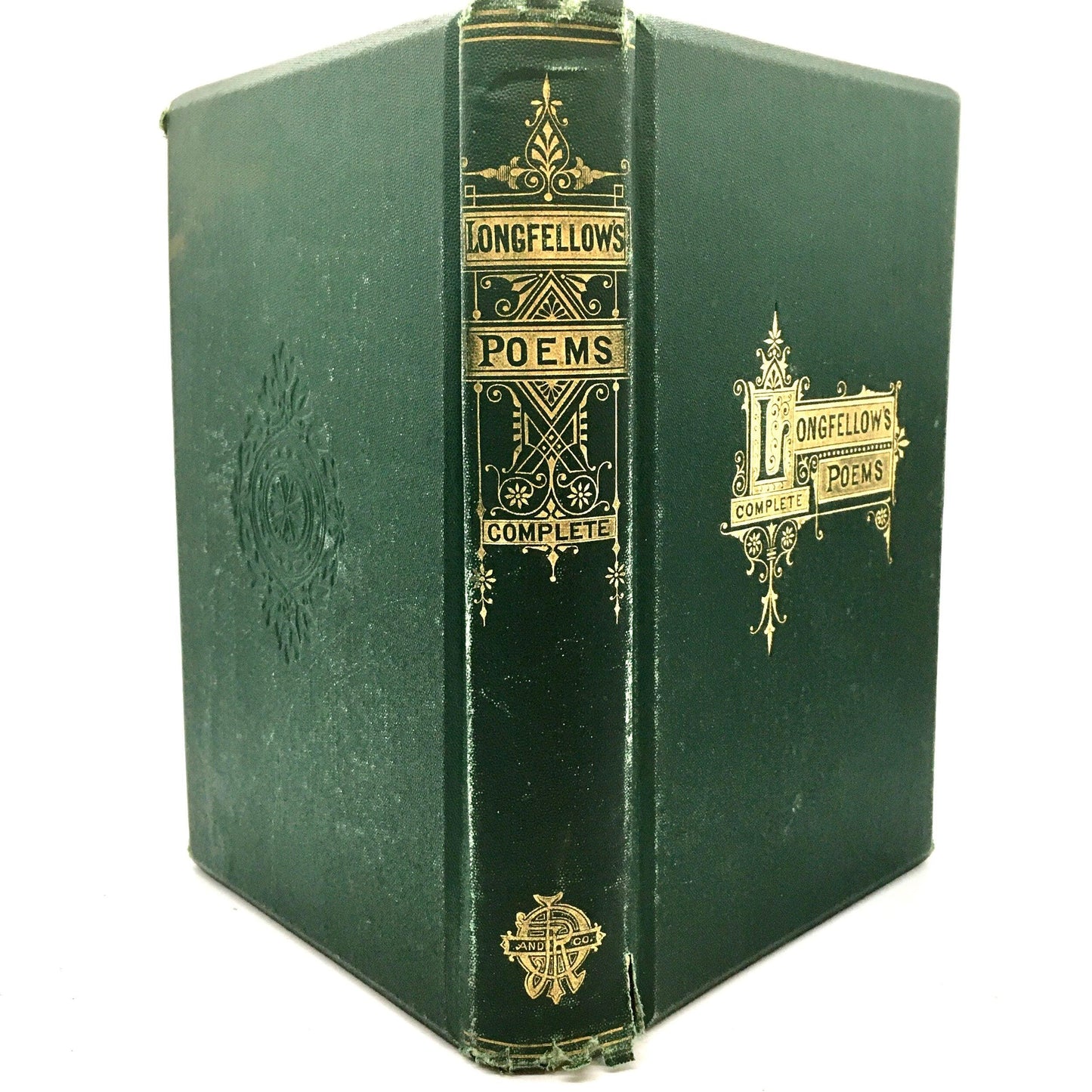 LONGFELLOW, Henry Wadsworth "The Poetical Works" [James R. Osgood, 1874] (Signed) - Buzz Bookstore