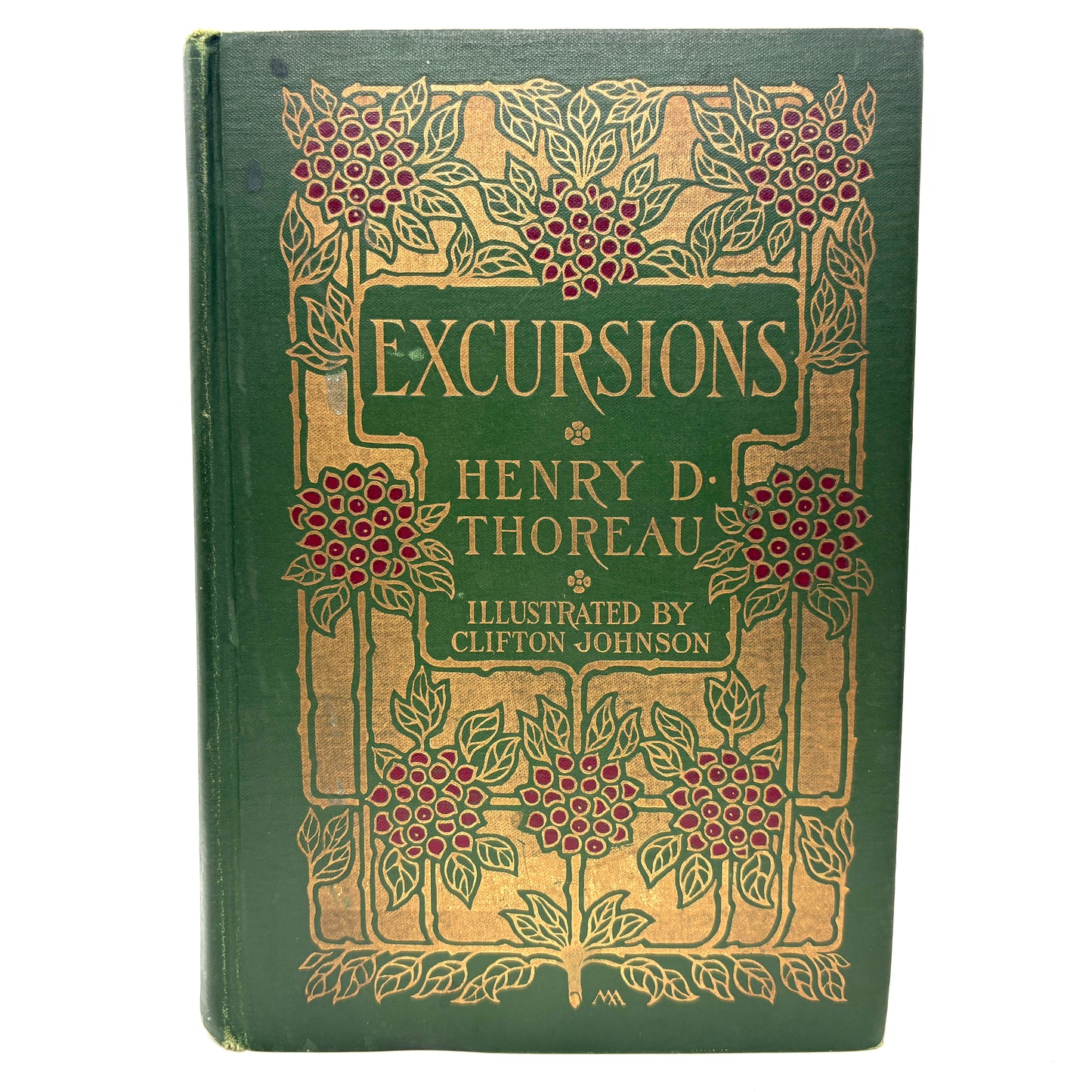 THOREAU, Henry David - 5 with covers by Margaret Armstrong [Crowell, 1908-13]
