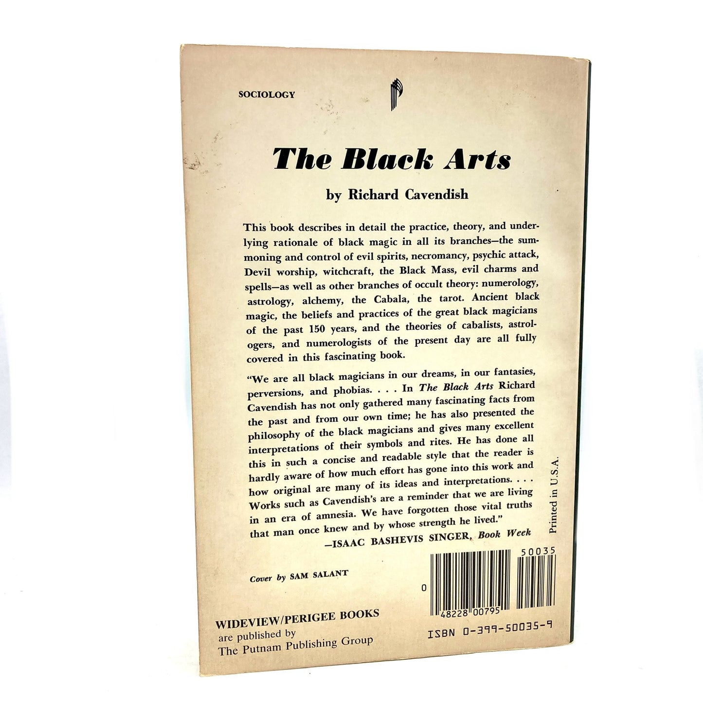 CAVENDISH, Richard "The Black Arts" [Wideview/Perigee, 1983]