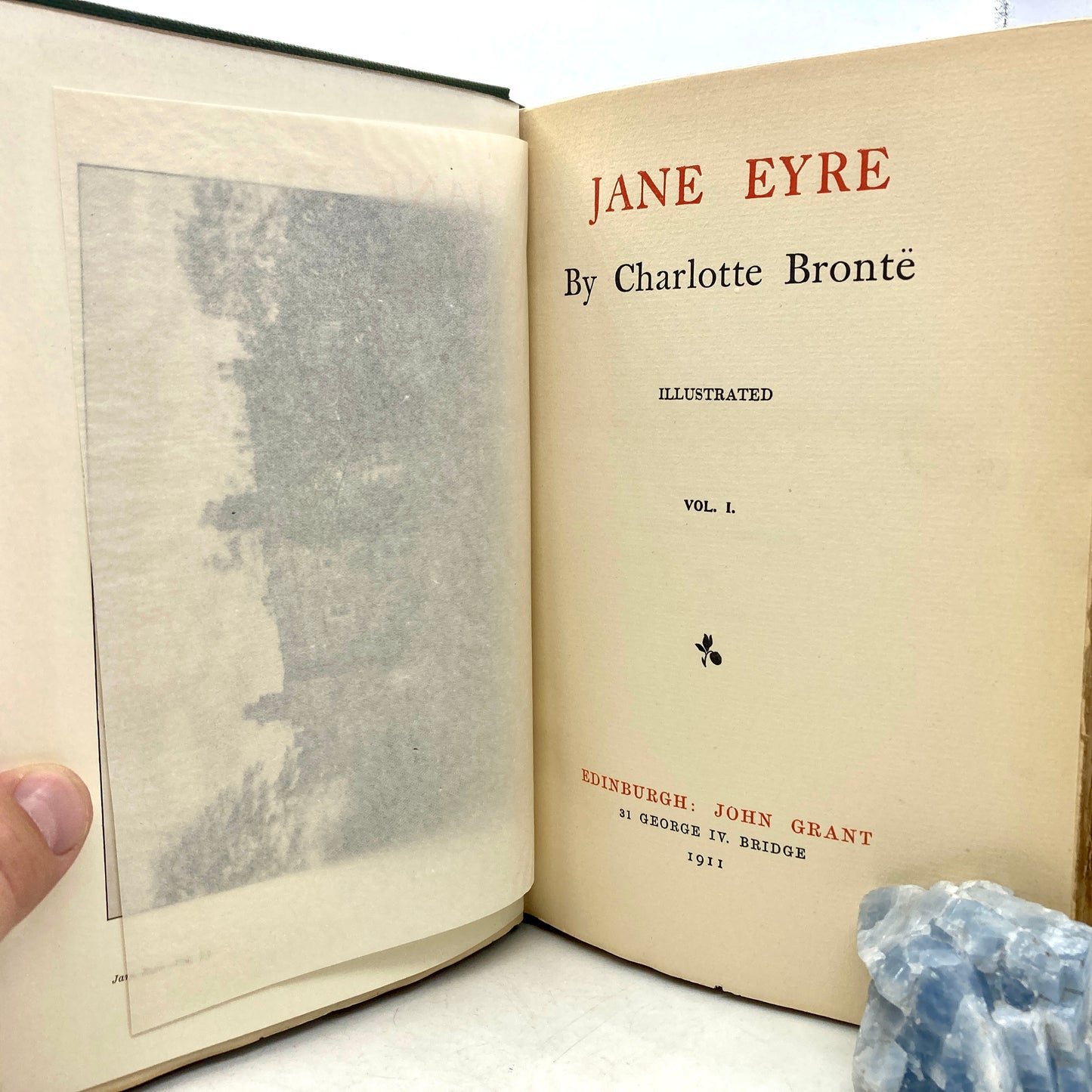 BRONTE, Charlotte "Jane Eyre" [John Grant, 1911] 2 Volumes