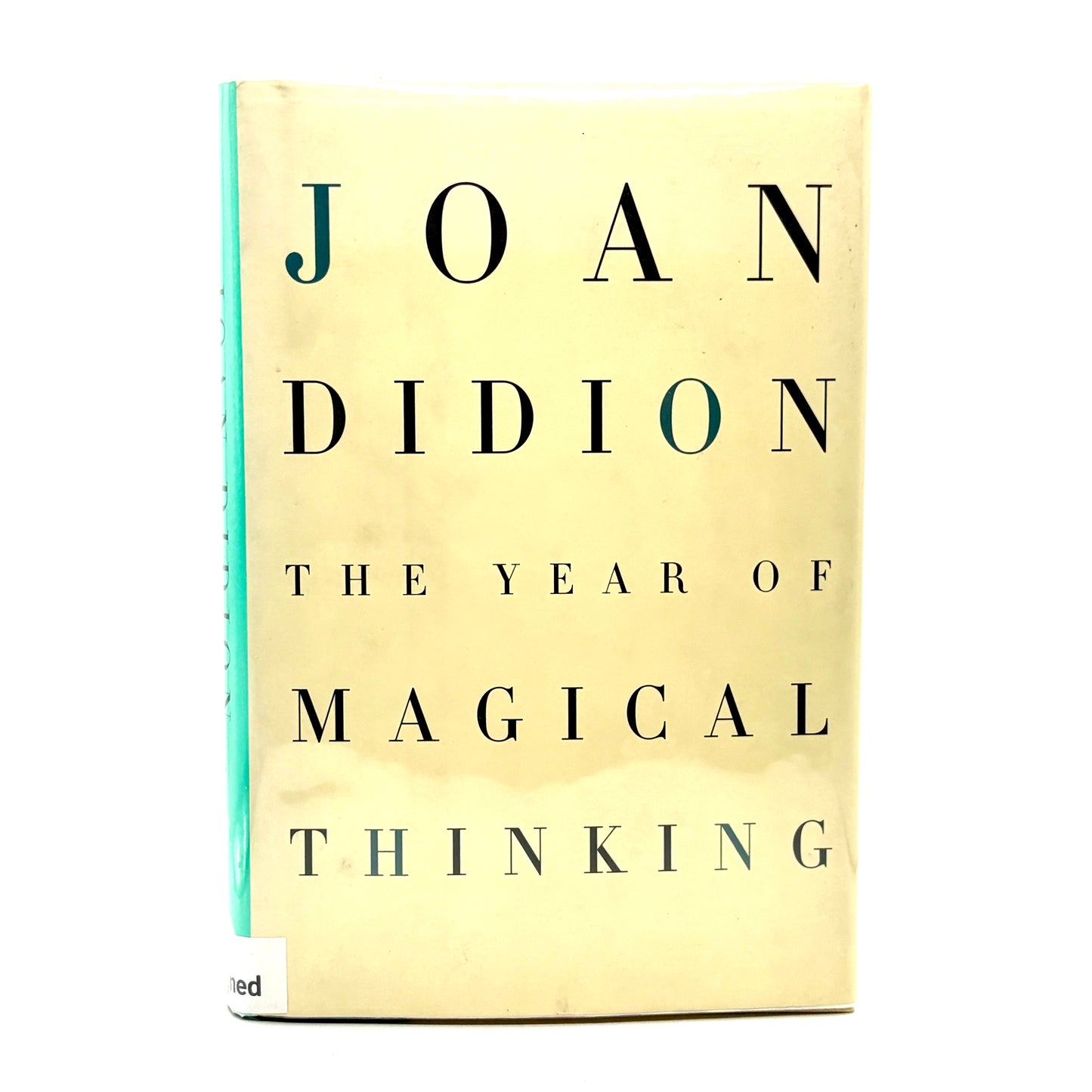 DIDION, Joan. “The Year of Magical Thinking” [Alfred A. Knopf, 2005] Signed