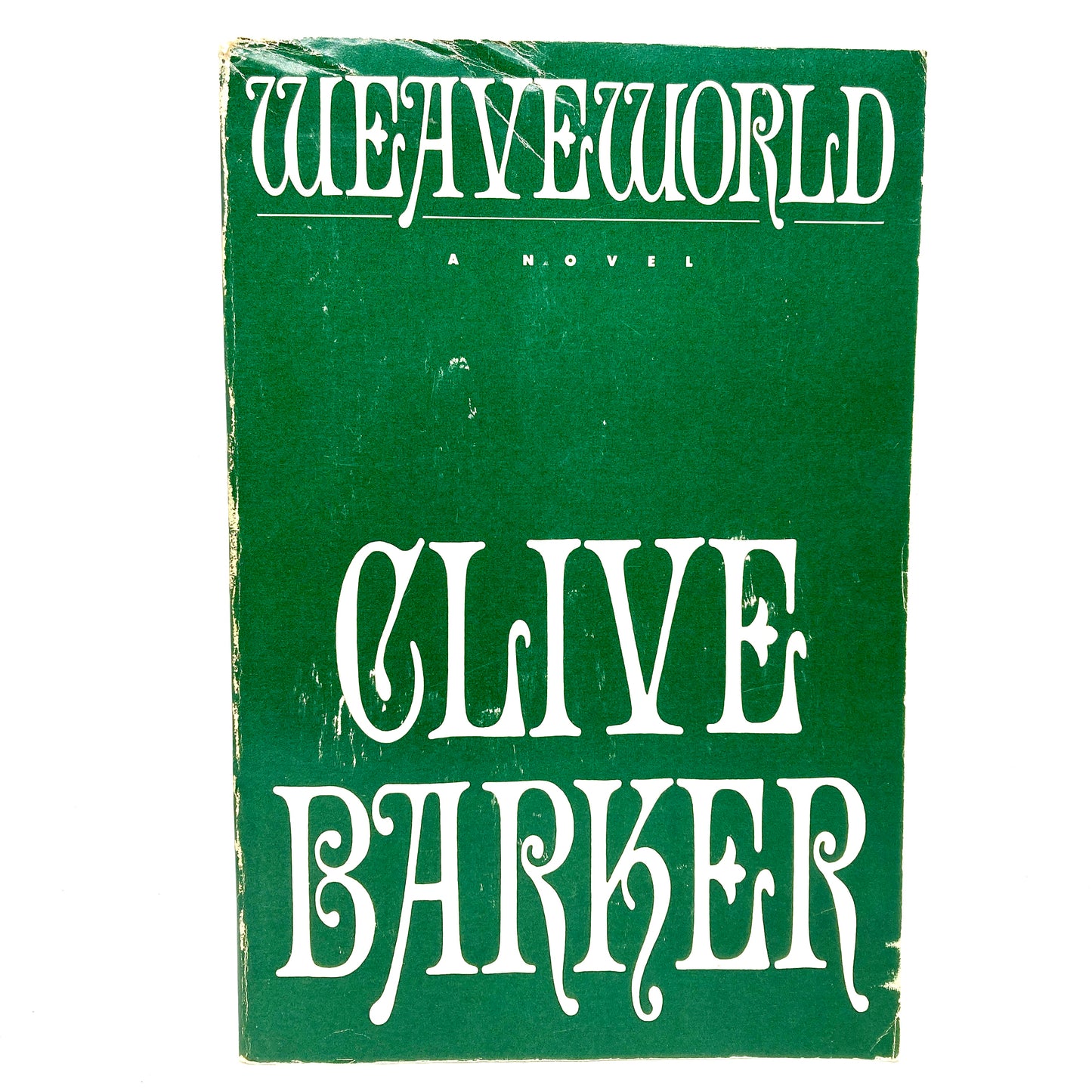 BARKER, Clive "Weaveworld" [Poseidon Press, 1987] Signed Uncorrected Proof