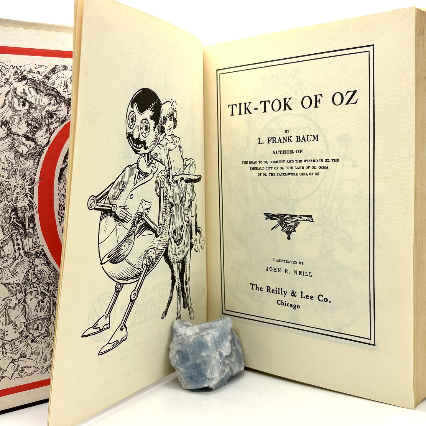 BAUM, L. Frank "Tik-Tok of Oz" [The Reilly & Lee Co, 1914/c1977]