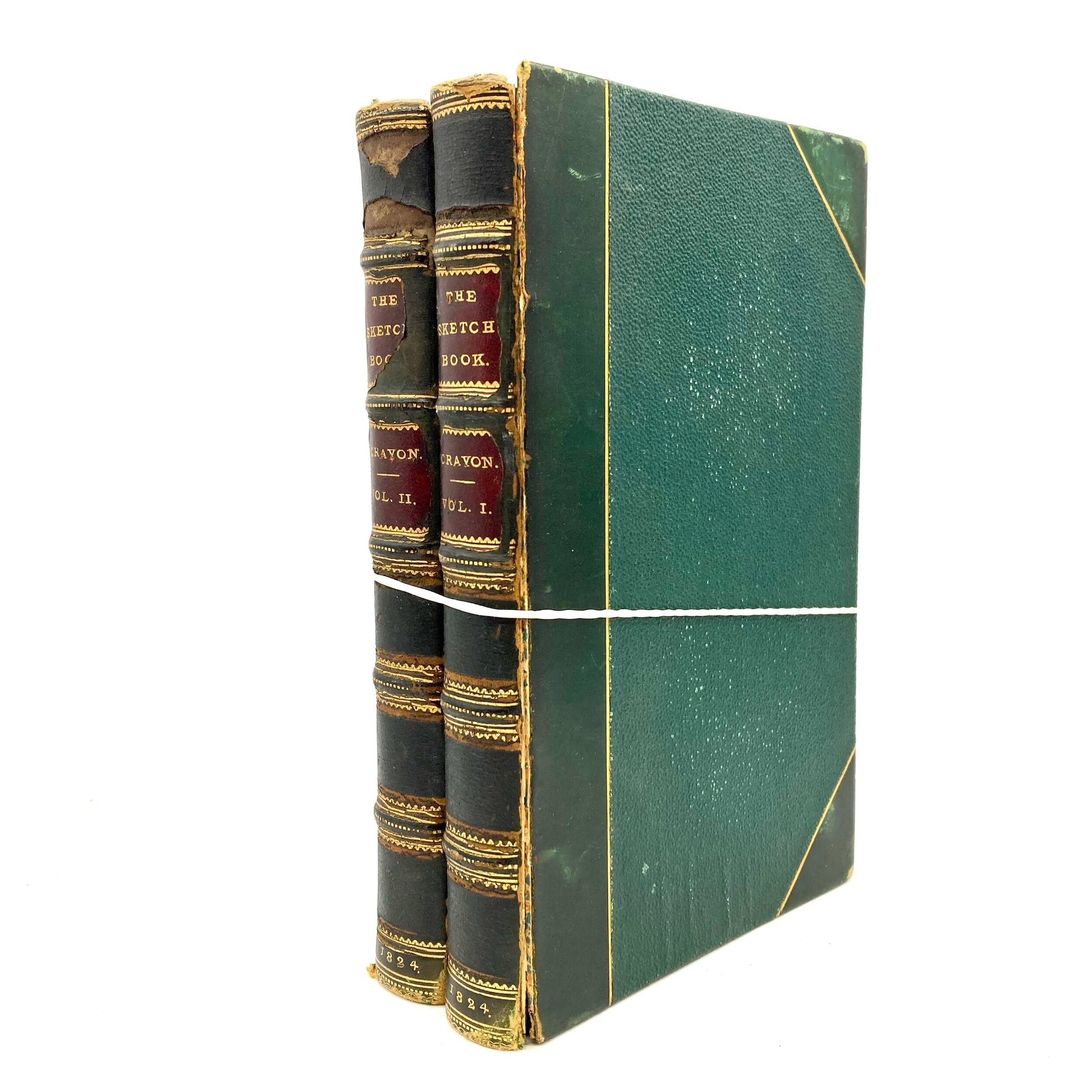 IRVING, Washington "The Sketch Book of Geoffrey Crayon" [John Murray, 1824] - Buzz Bookstore