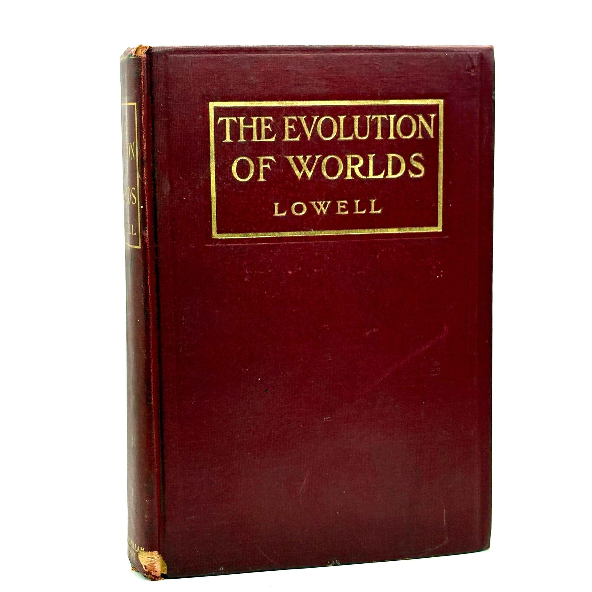 LOWELL, Percival "The Evolution of Worlds" [Macmillan, 1909] 1st Edition