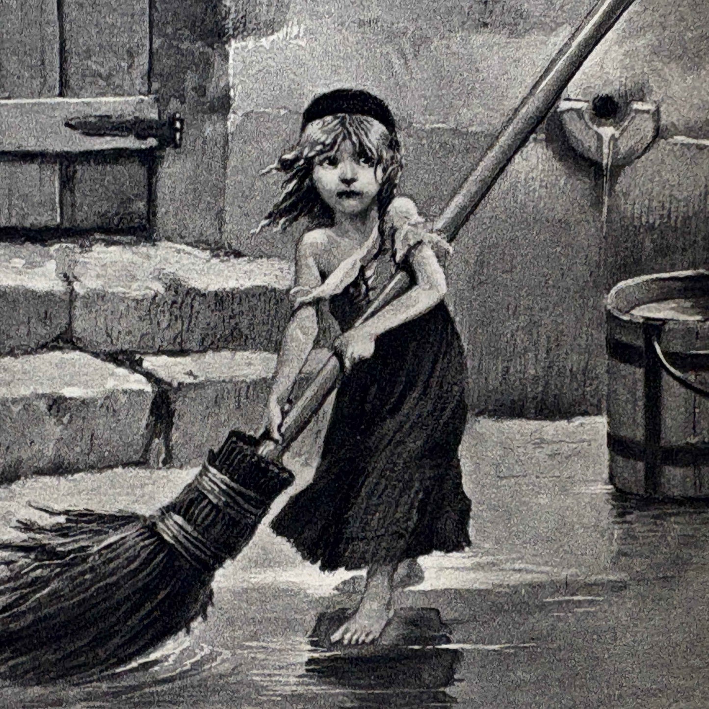 HUGO, Victor "Les Misérables" [Thomas Y. Crowell, 1887] Illustrated, Leather