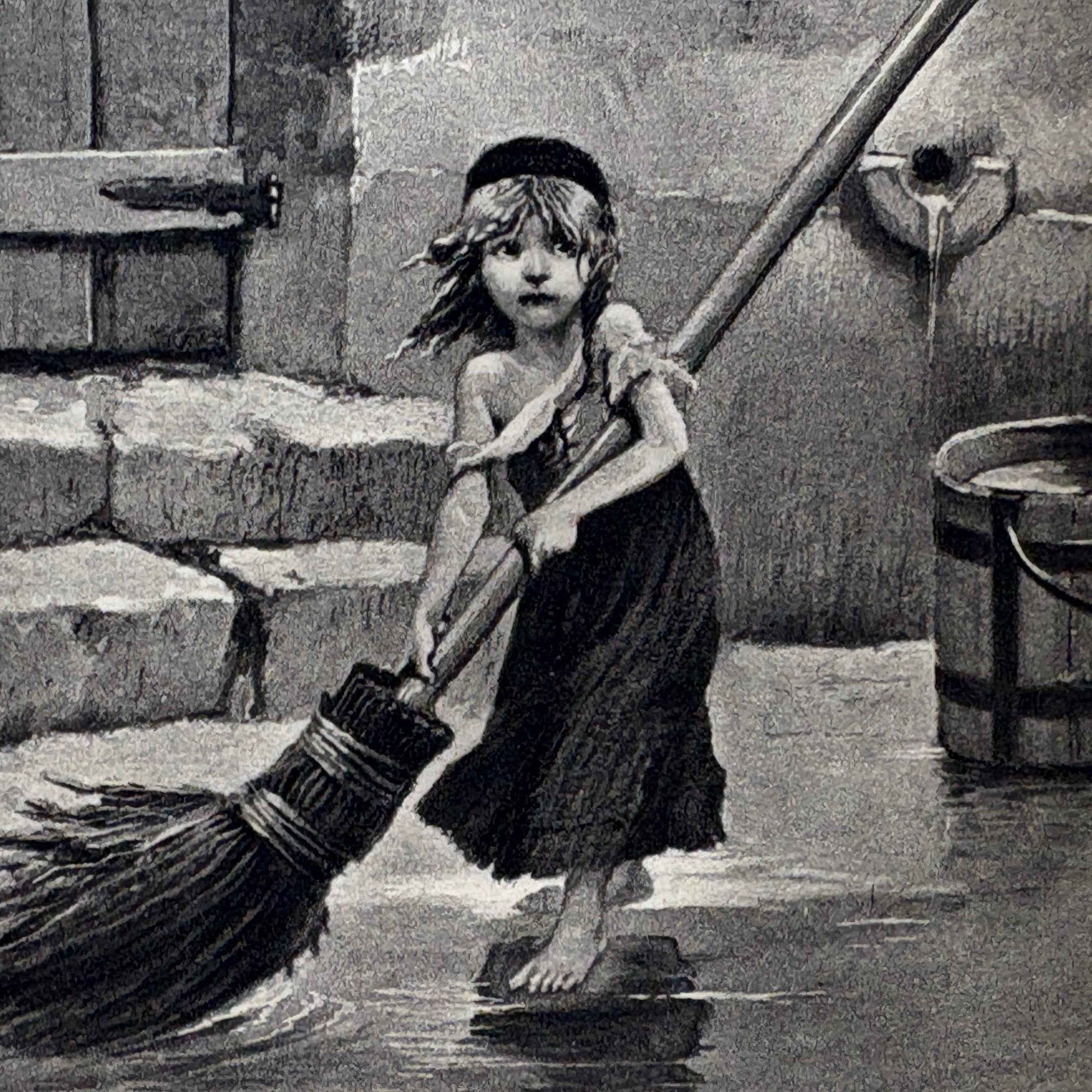 HUGO, Victor "Les Misérables" [Thomas Y. Crowell, 1887] Illustrated, Leather