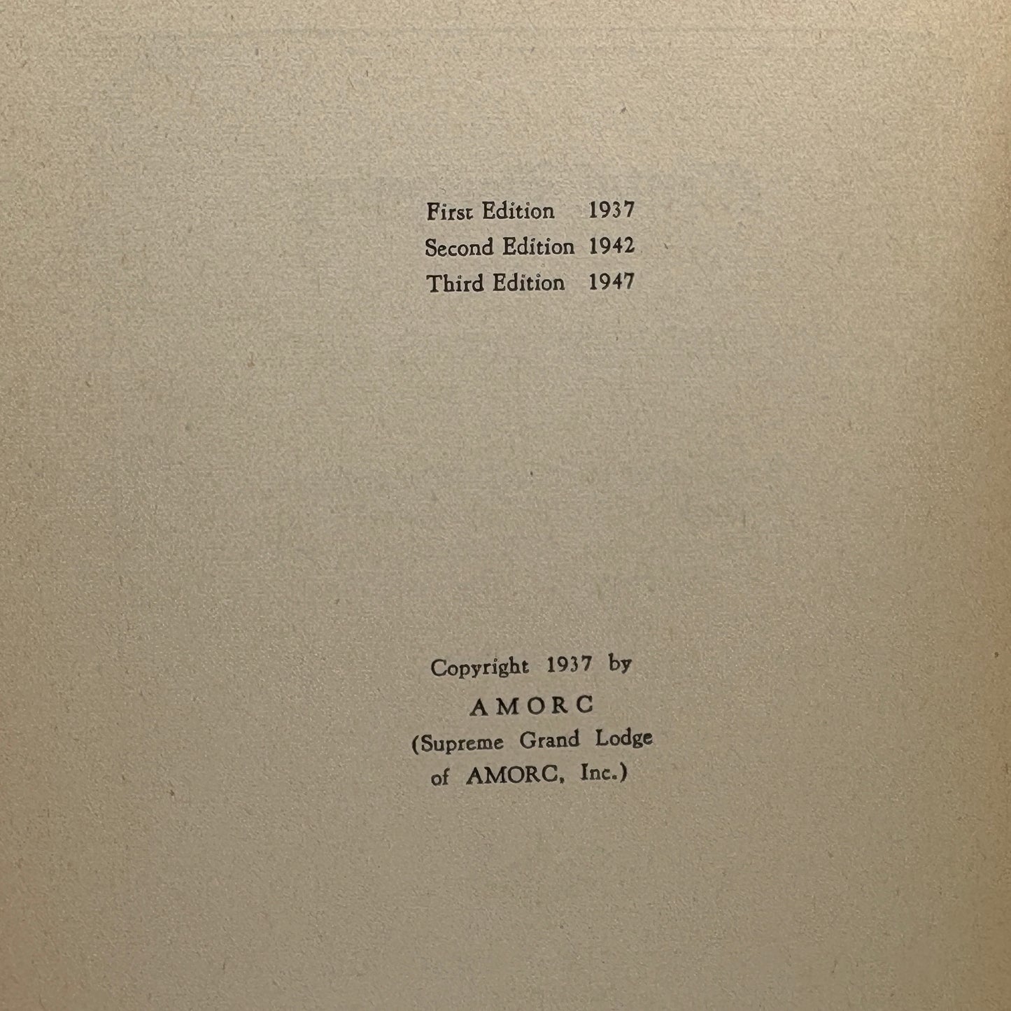 LEWIS, H. Spencer Mental Poisoning [Supreme Grand Lodge of AMORC, 1947]