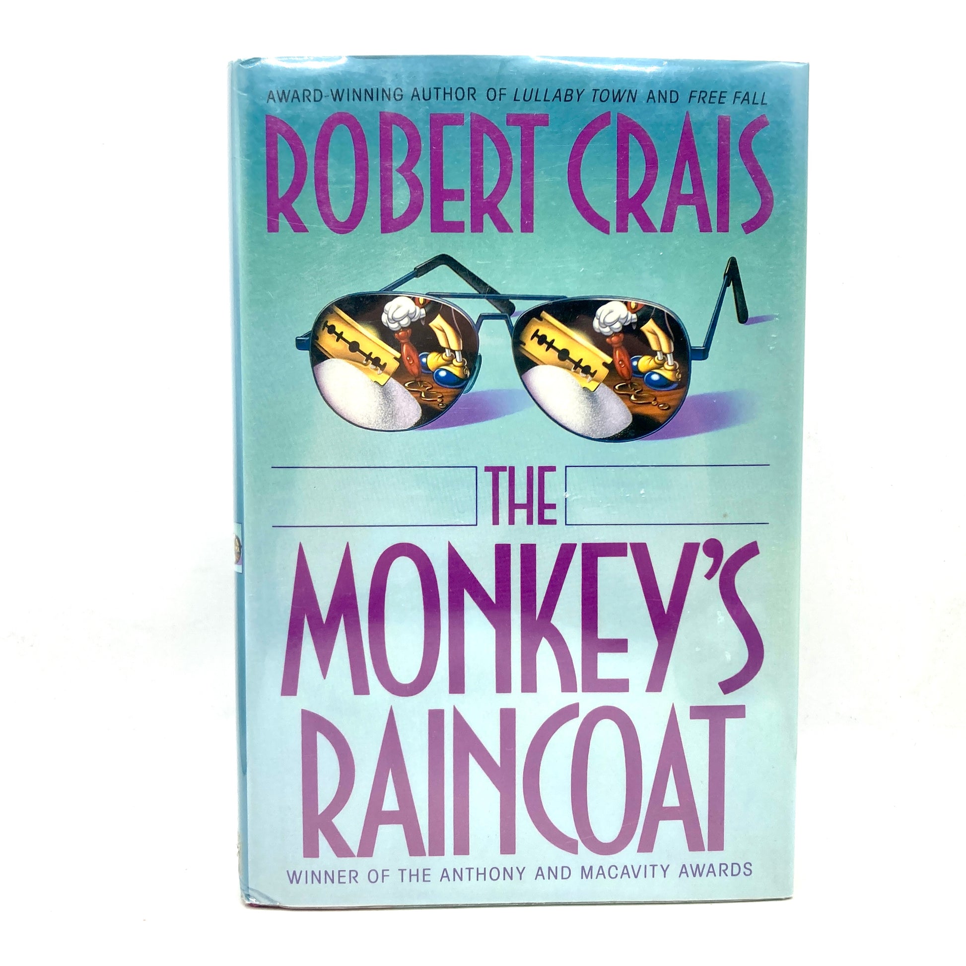 CRAIS, Robert "The Monkey's Raincoat" [Doubleday, 1987] 1st Edition (Signed) - Buzz Bookstore