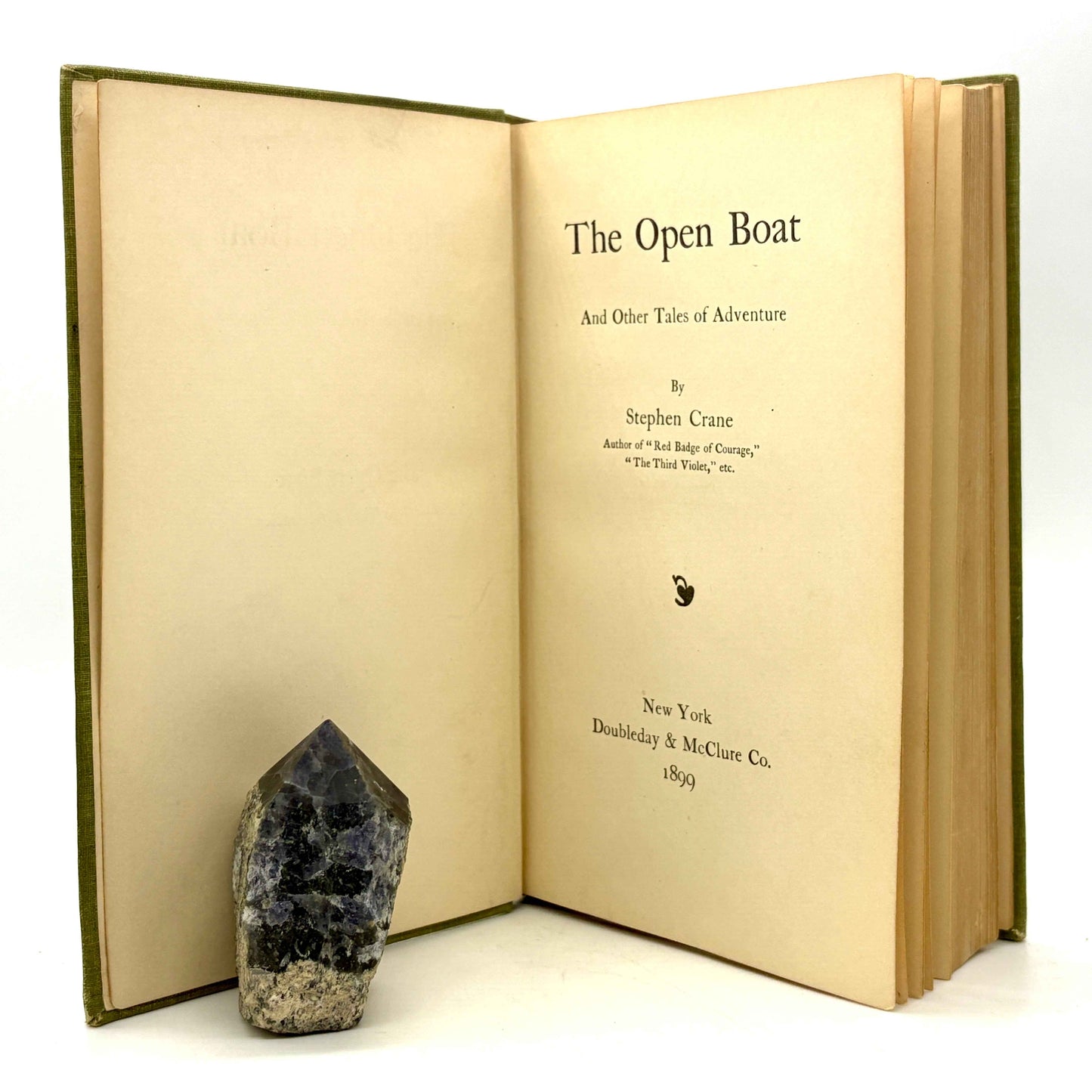 CRANE, Stephen "The Open Boat" [Doubleday & McClure, 1899]