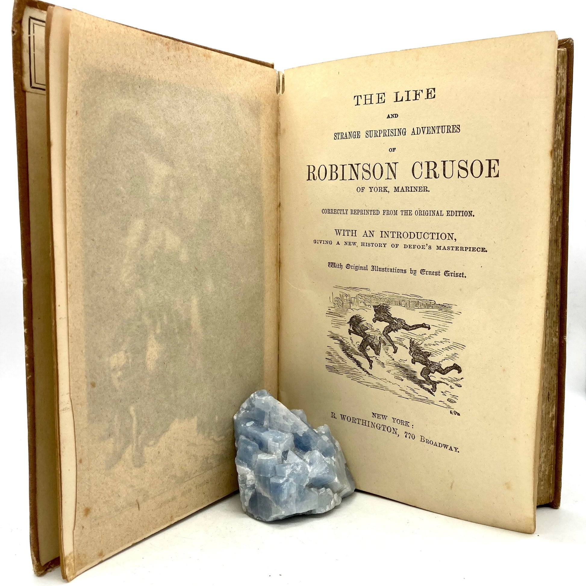 DEFOE, Daniel "Robinson Crusoe" [Worthington, c1882] - Buzz Bookstore