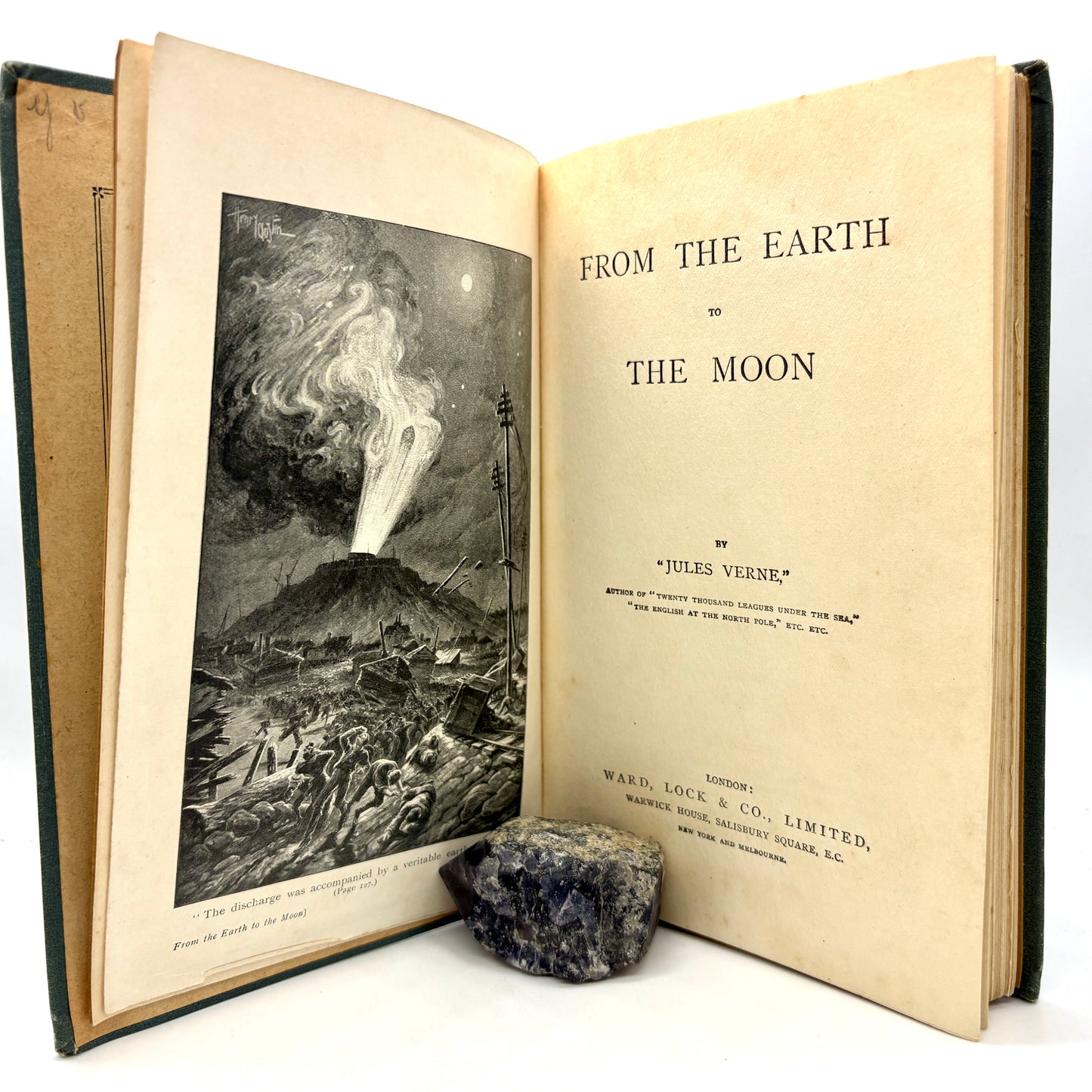 VERNE, Jules "From the Earth to the Moon" [Ward, Lock & Co Ltd, n.d./c1900]