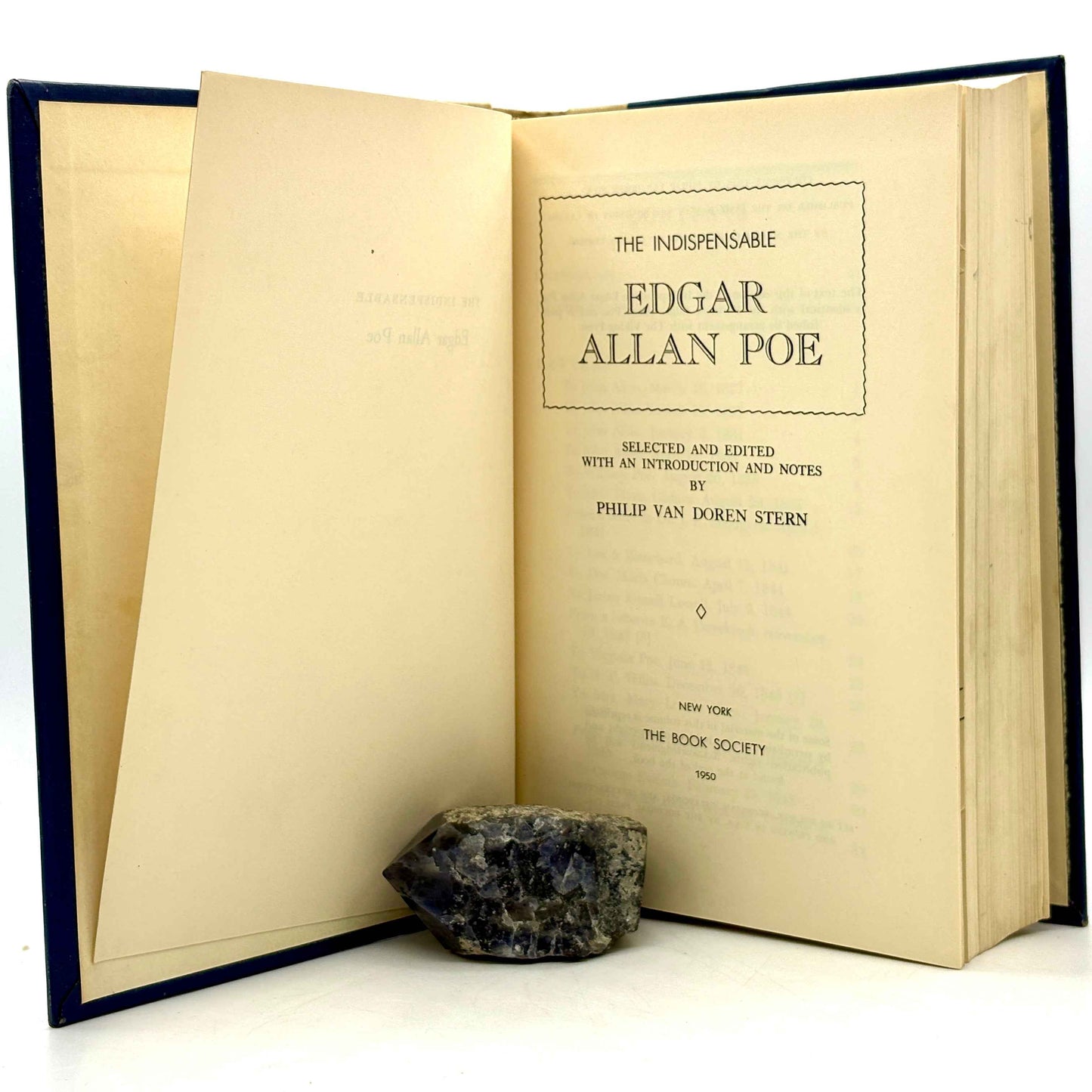 Poe, Edgar Allan “The Indispensable Edgar Allan Poe” [The Book Society, 1950]