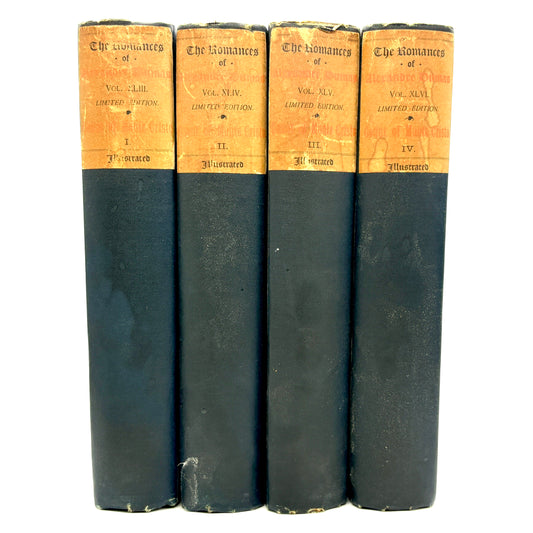 DUMAS, Alexandre "The Count of Monte Cristo" [Little, Brown & Co, 1894] Illustrated