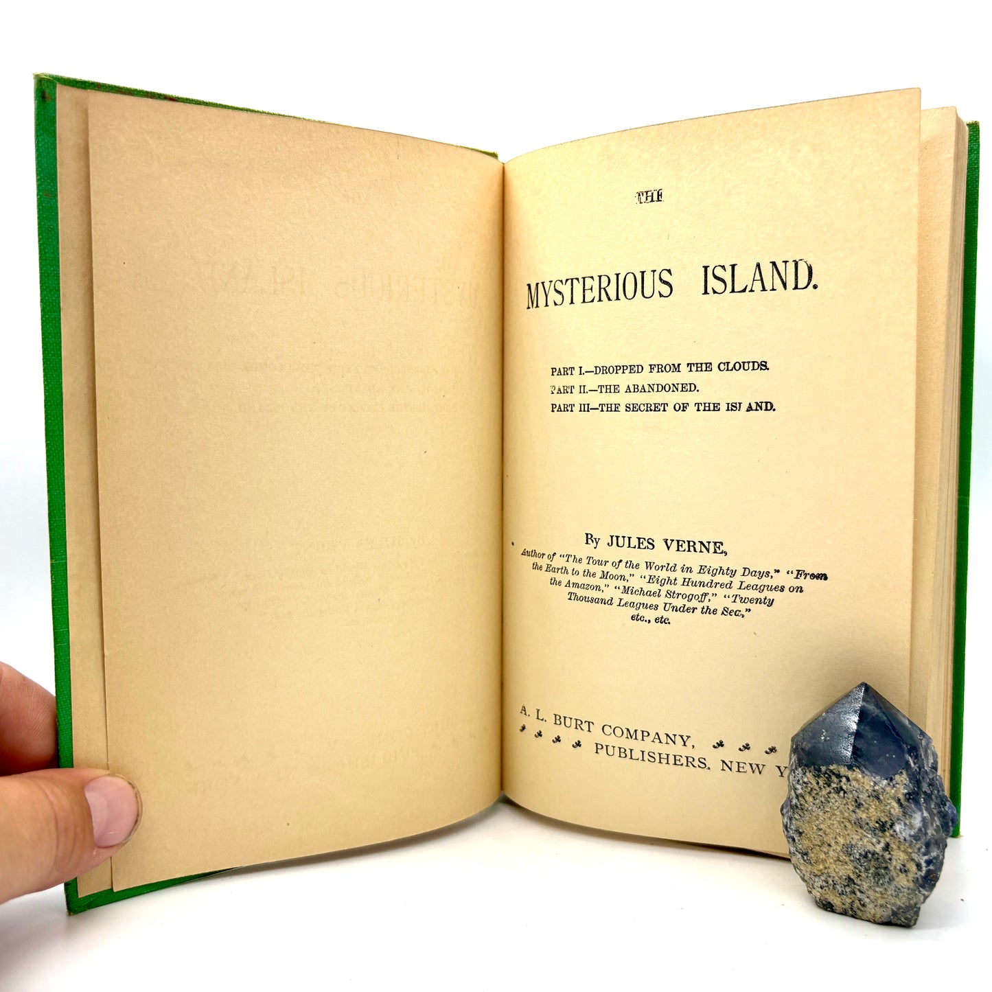VERNE, Jules "Twenty Thousand Leagues Under the Sea" + 3 more [AL Burt, c1932]