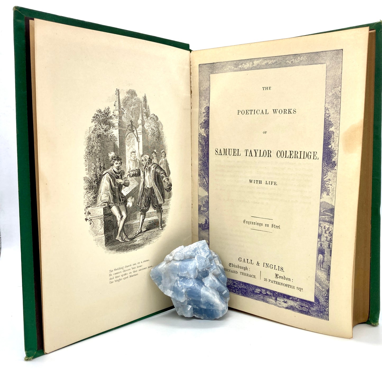 COLERIDGE, Samuel Taylor "The Poetical Works of Coleridge" [Gall & Inglis, c1881]