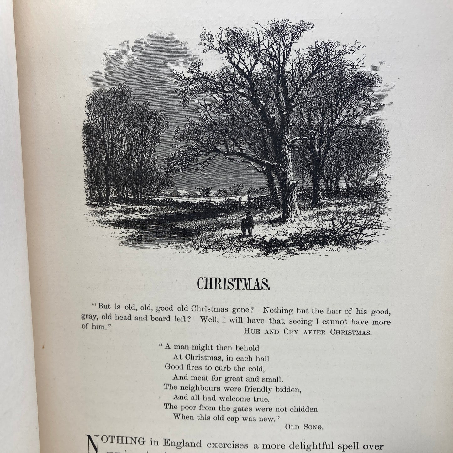 IRVING, Washington "Christmas Stories" [J.B. Lippincott, 1875]