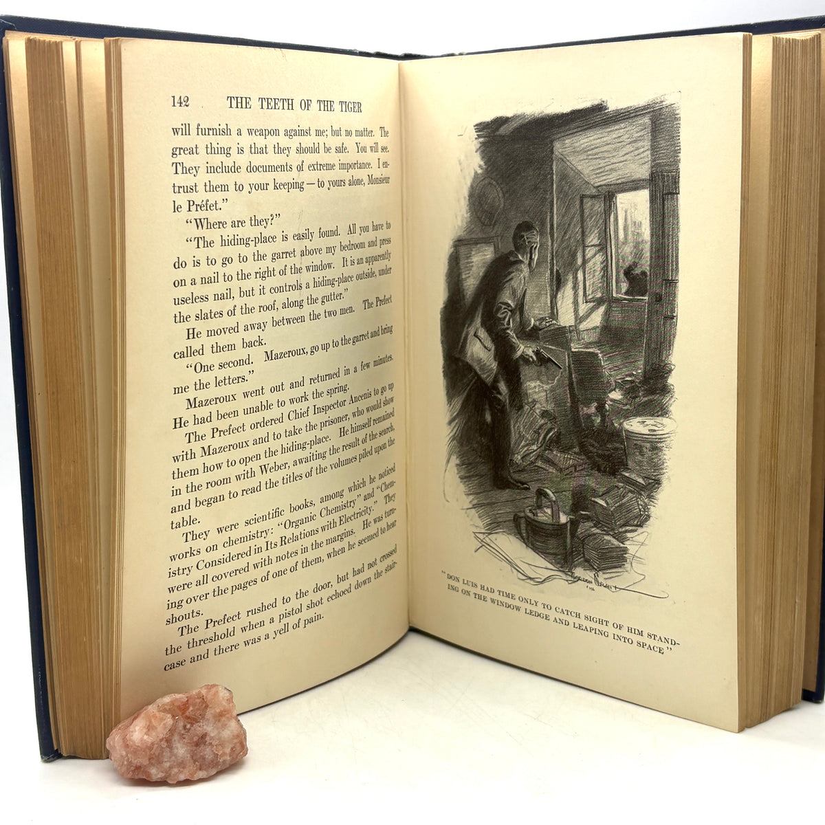 Leblanc, Maurice “The Teeth of the Tiger” [Doubleday, Page & Co, 1914] 1st US Edition