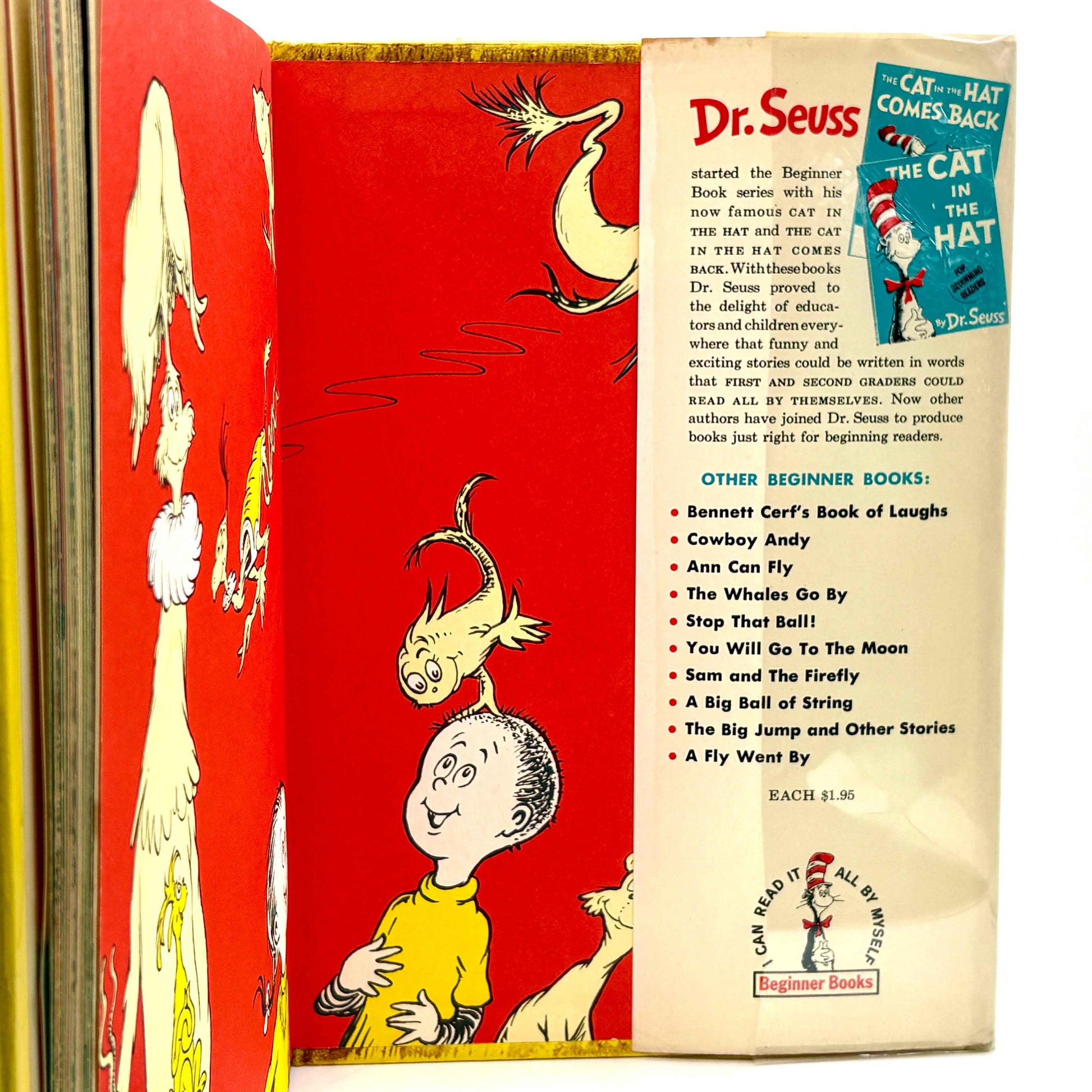 SEUSS, Dr. “One Fish Two Fish Red Fish Blue Fish” [Beginner Books, 1960] 1st Edition