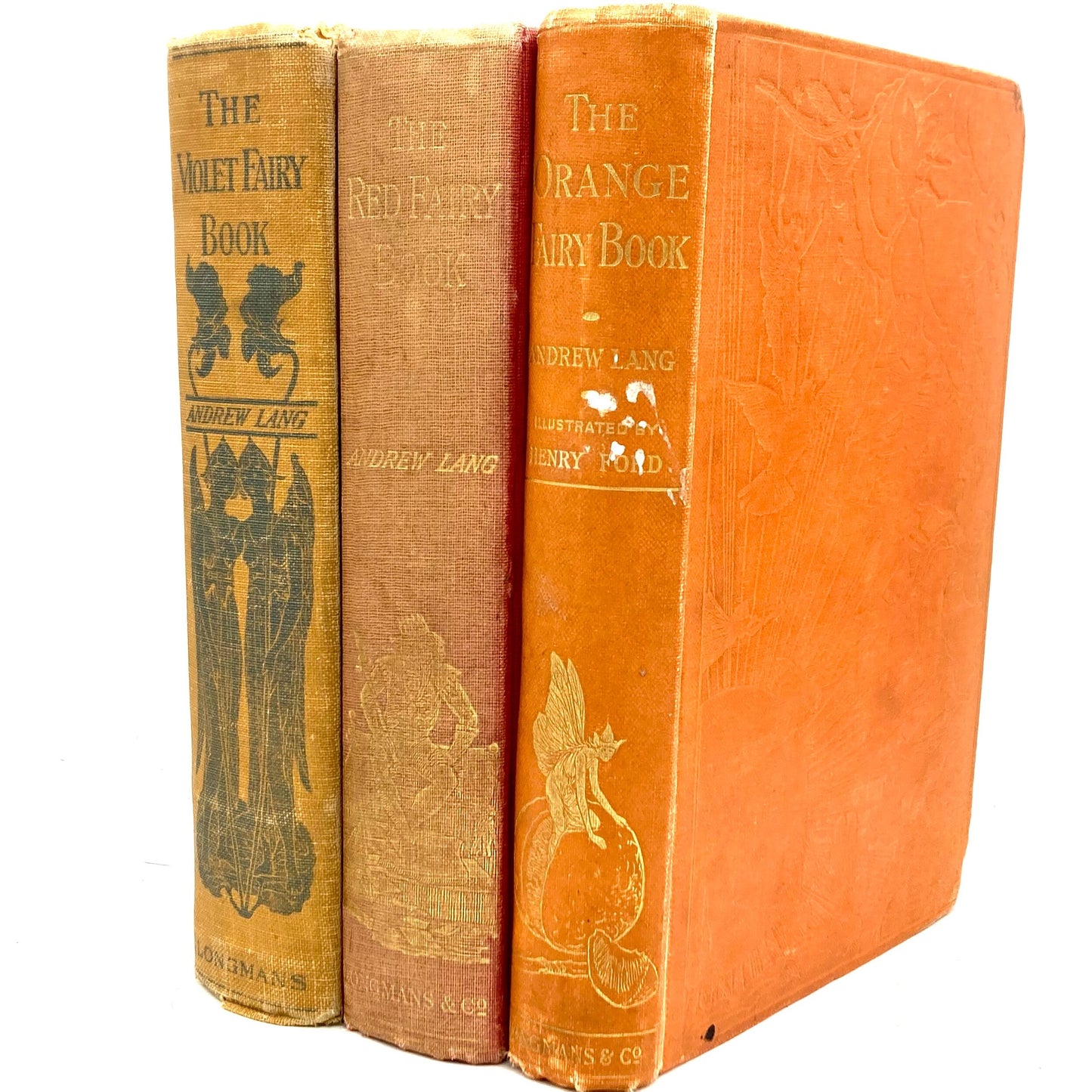 LANG, Andrew - Complete Set of 12 "Fairy Books" [Longmans, Green & Co, 1914-1925] - Buzz Bookstore