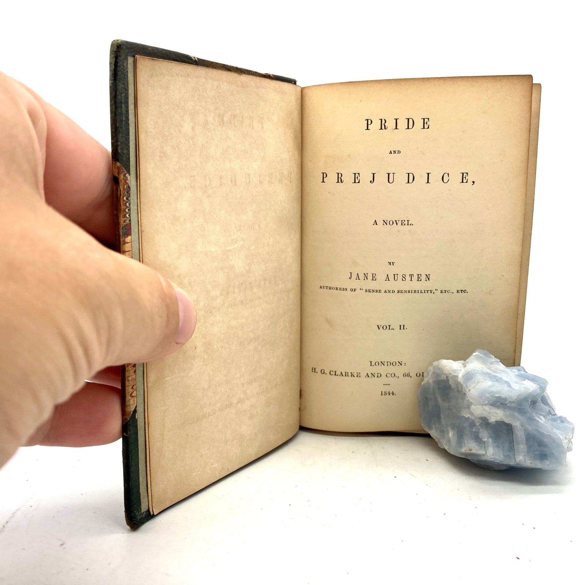 AUSTEN, Jane "Pride and Prejudice" [H.G. Clarke & Co, 1844] - Buzz Bookstore