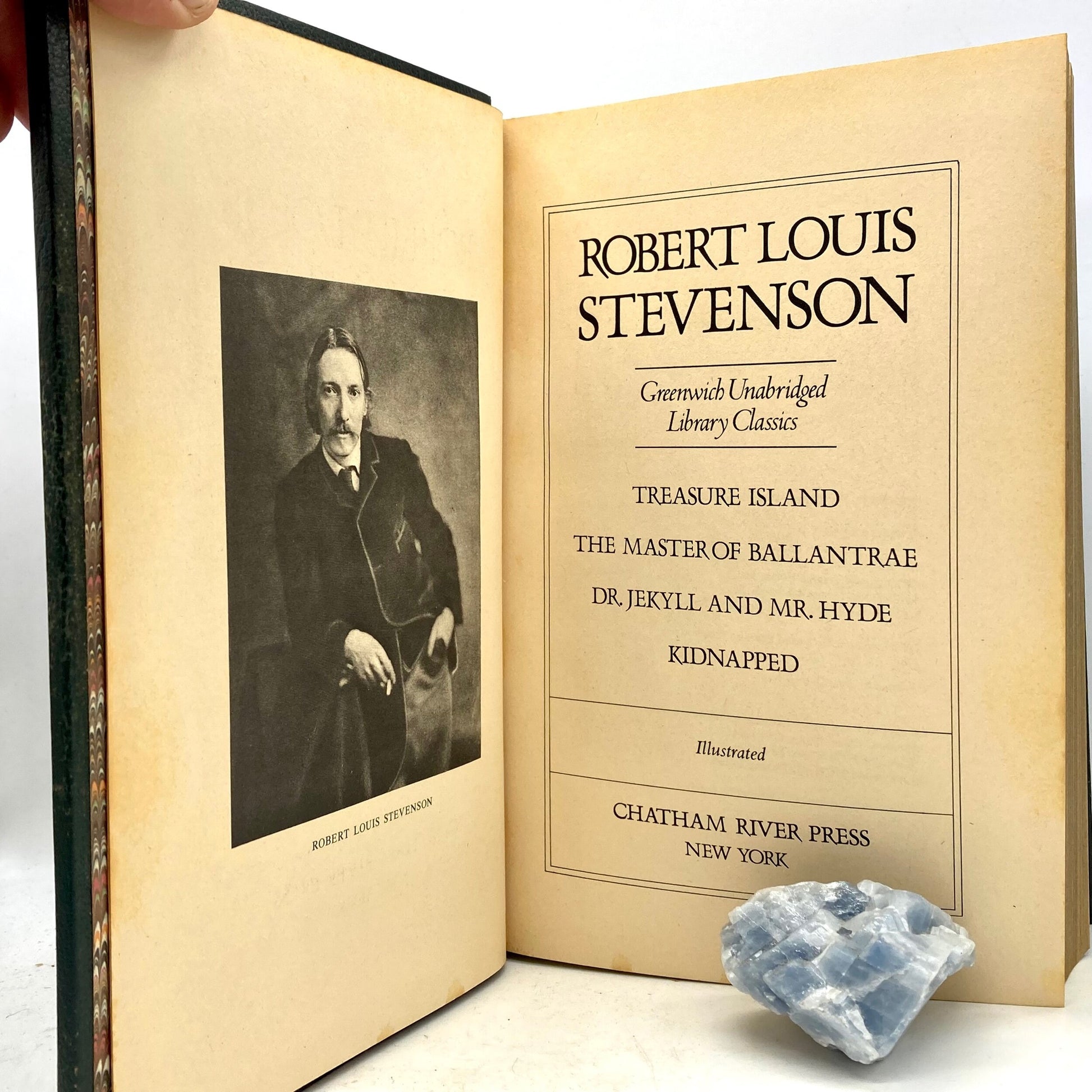STEVENSON, Robert Louis "Collected Works" [Chatham River Press, 1983] - Buzz Bookstore