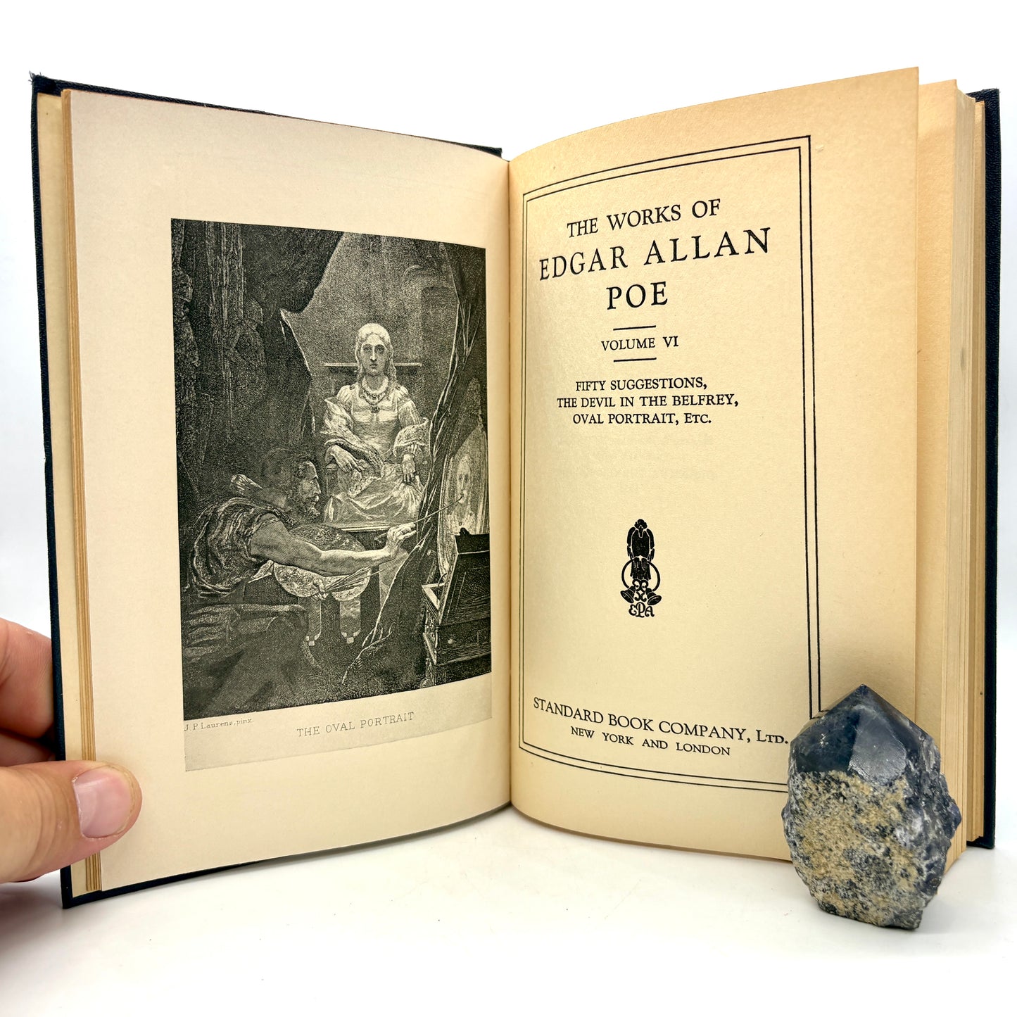 POE, Edgar Allan "The Works of Edgar Allan Poe" [Standard Book Co, 1933] 10 Vols
