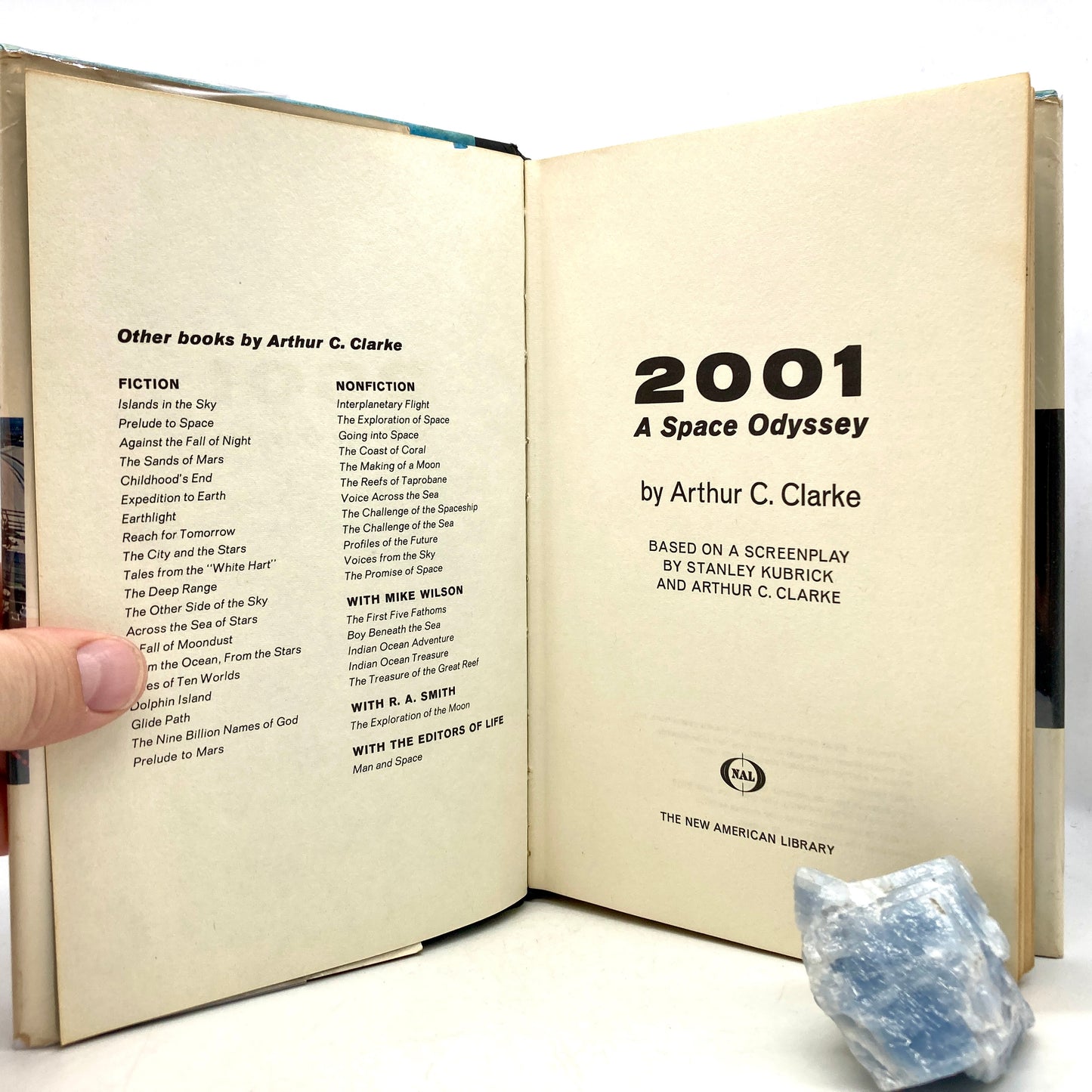 CLARKE, Arthur C. "2001 A Space Odyssey" [New American Library, 1968] 1st/1st - Buzz Bookstore