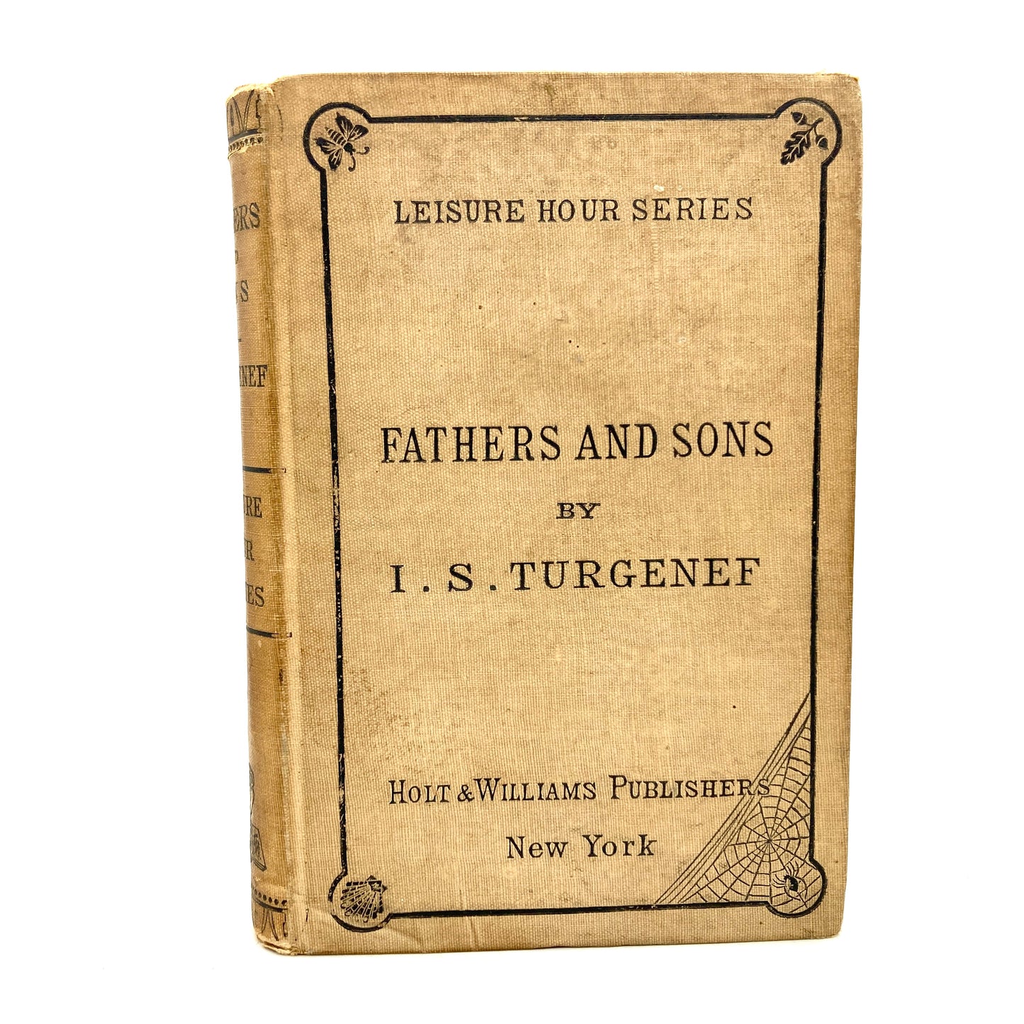 TURGENEV, Ivan "Fathers and Sons" [Holt & Williams, 1872] 2nd US Edition