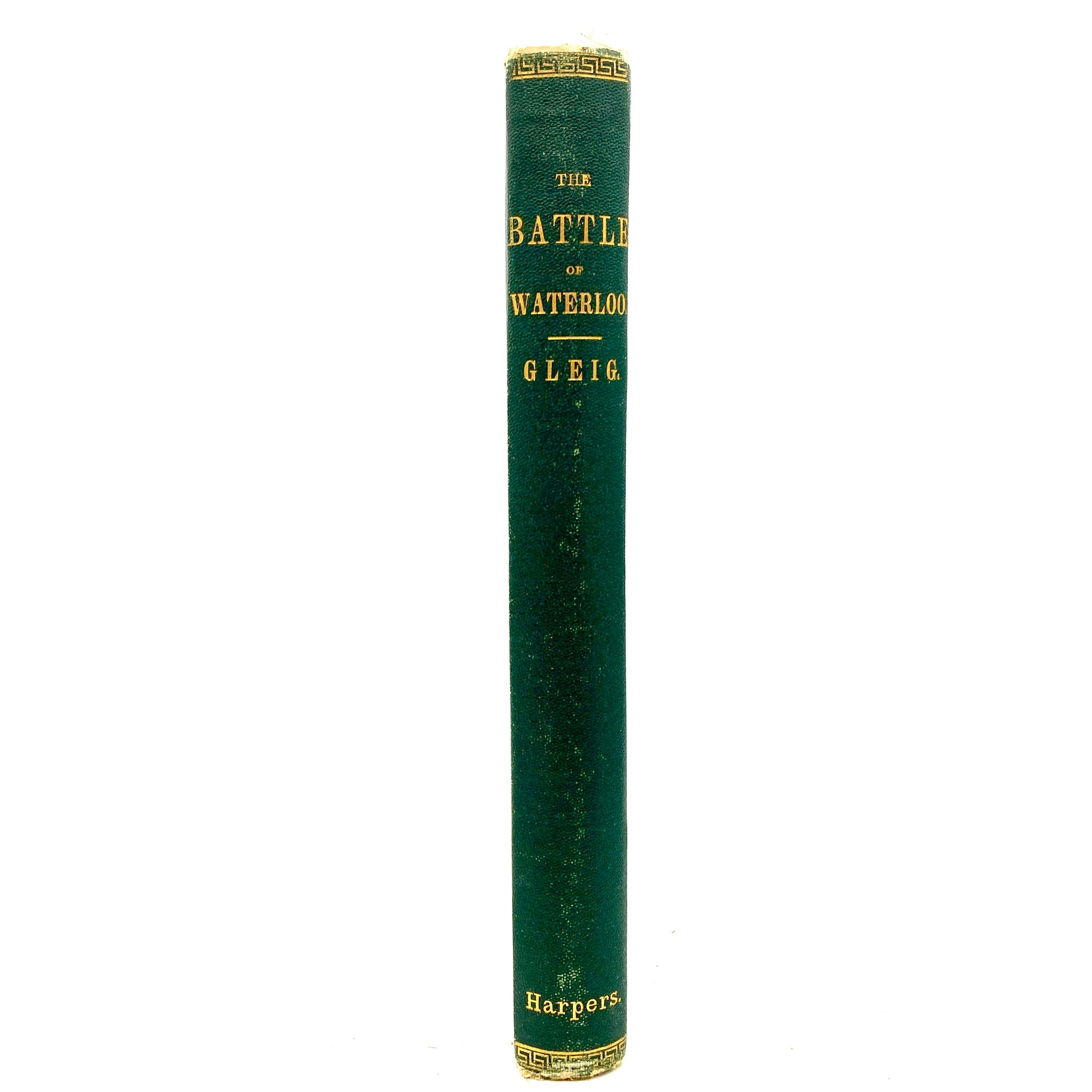 GLEIG, Rev. G.L. "The Story of The Battle of Waterloo" [Harper & Brothers, 1875] - Buzz Bookstore
